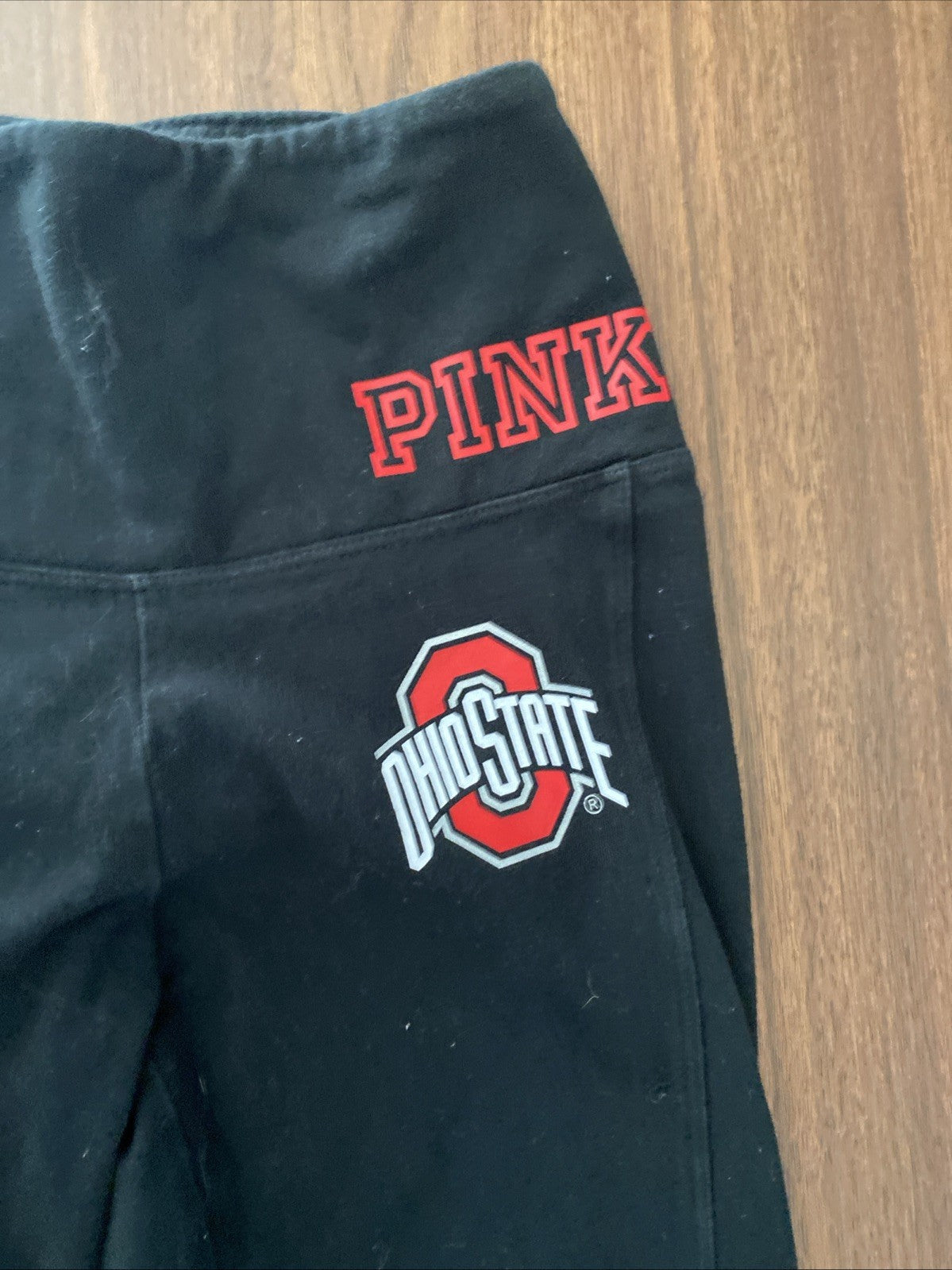 Victoria’s Secret/pink Ohio State university buckeyes XS women’s yoga pants