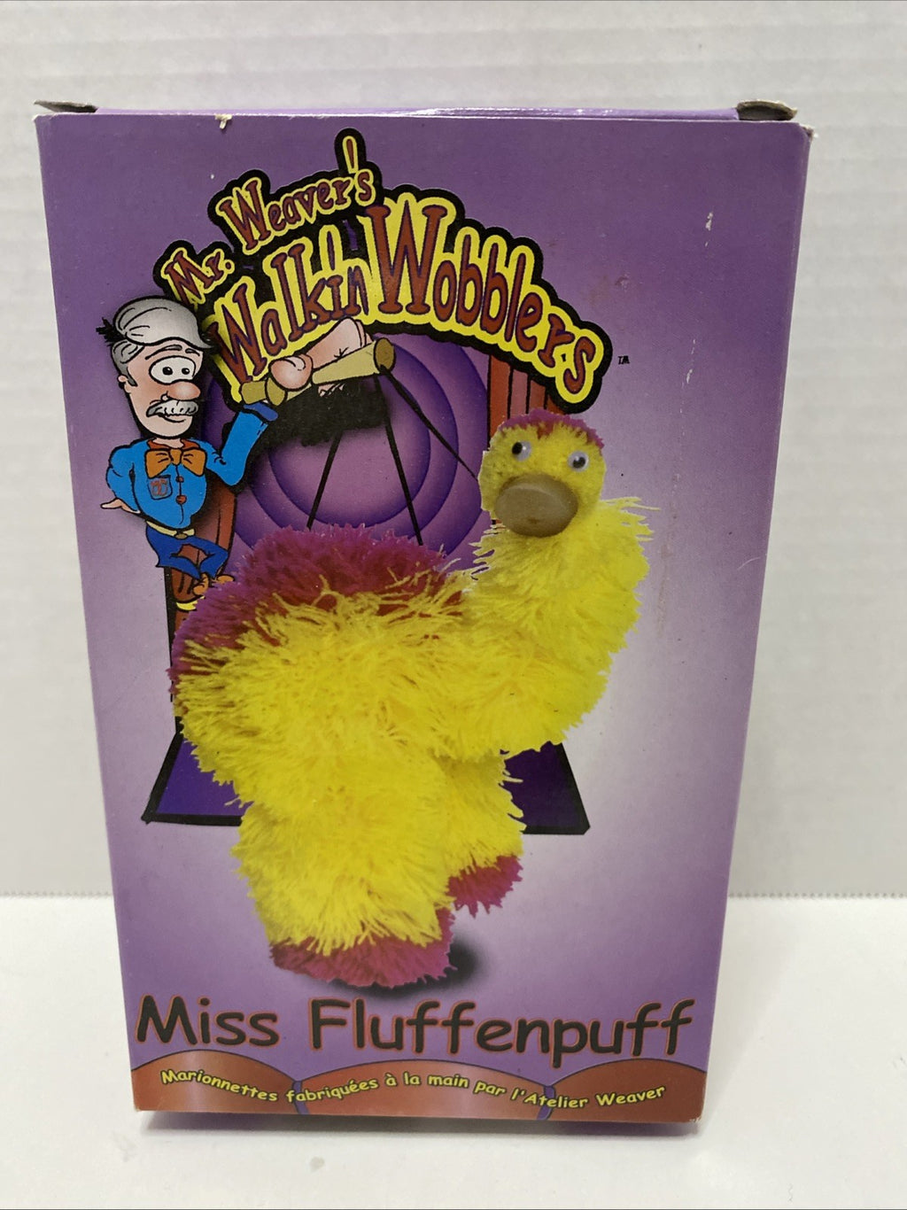 Mr. Weaver's Walkin Wobblers Wally Waddles Plush String Puppet  Miss Fluffenpuff