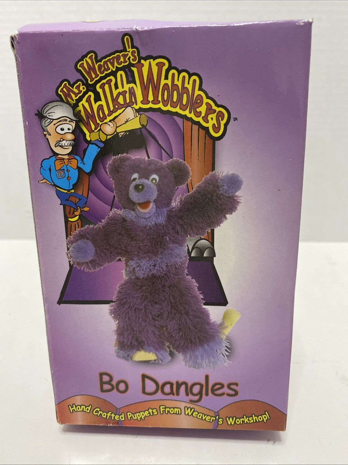 Mr. Weaver's Walkin Wobblers Wally Waddles Plush String Puppet Bo Dangles
