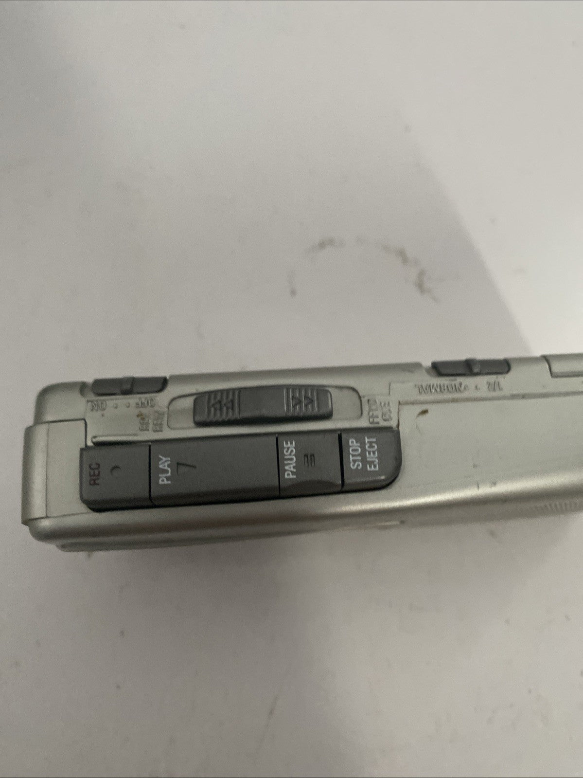 GE 3-5375A AVR Fast Playback Micro Cassette Recorder.  See Description As/Is