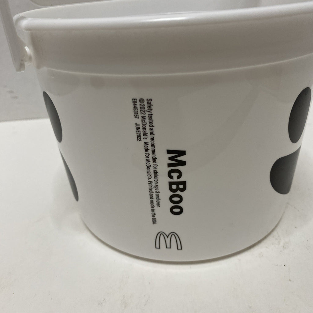 McDonalds Halloween Happy Meal Boo White Bucket McBoo 2022