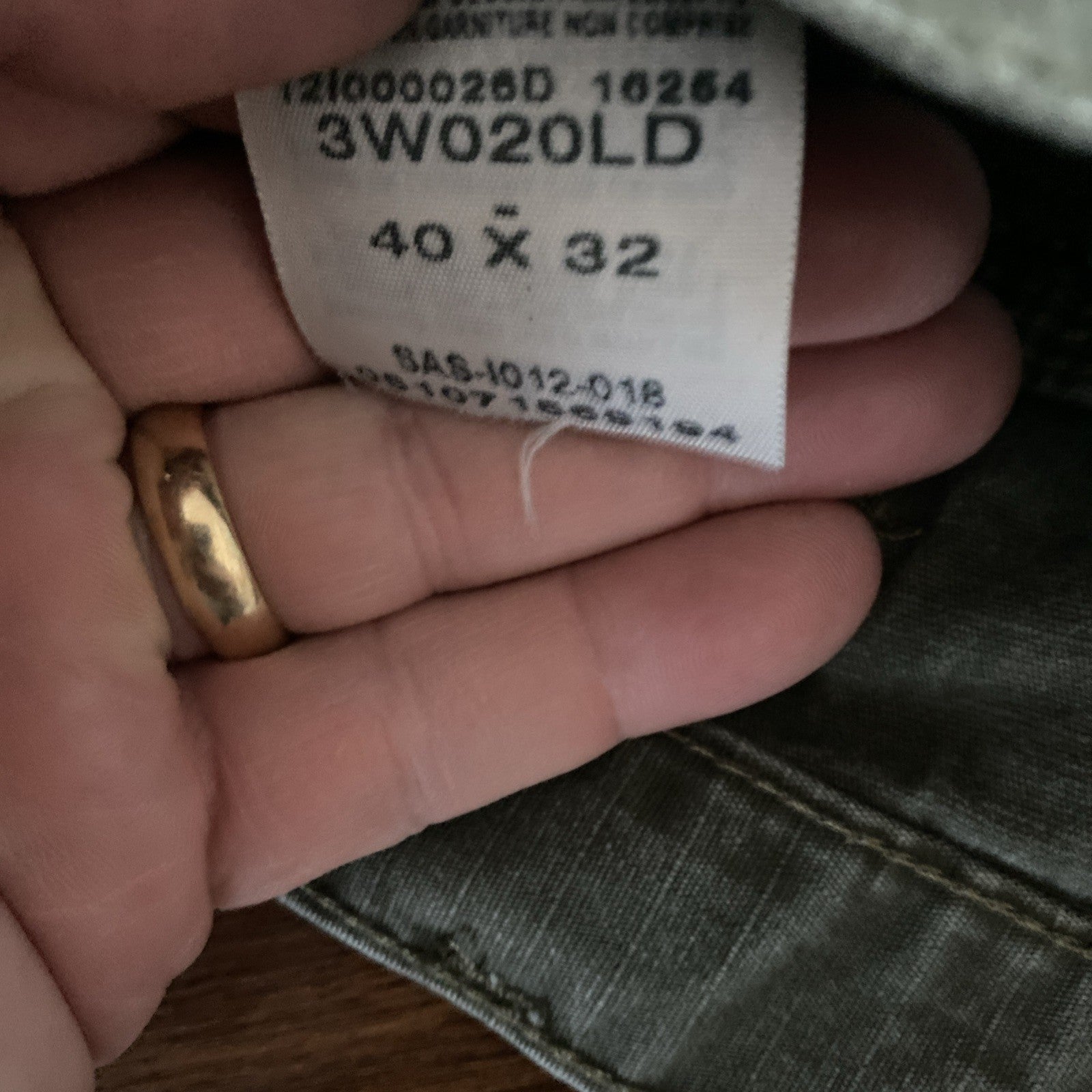 Wrangler ripstop men’s 40x32 pants