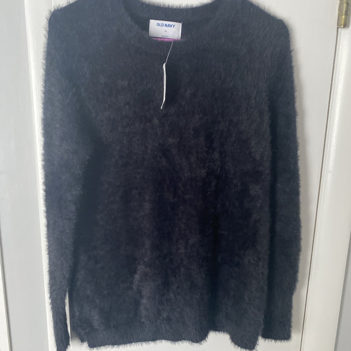 Old Navy women’s extra small cashmere black sweater black extremely soft
