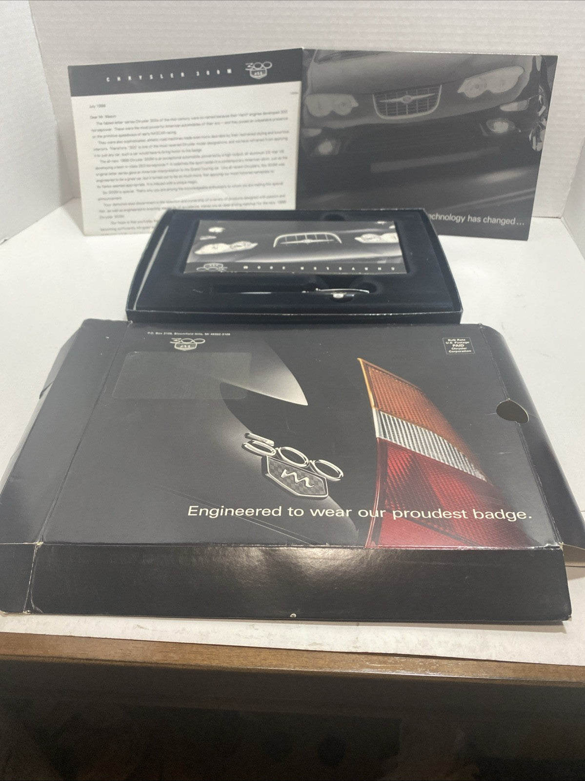 1998 300 M owners package VHDS Tape And Pen. See Pics