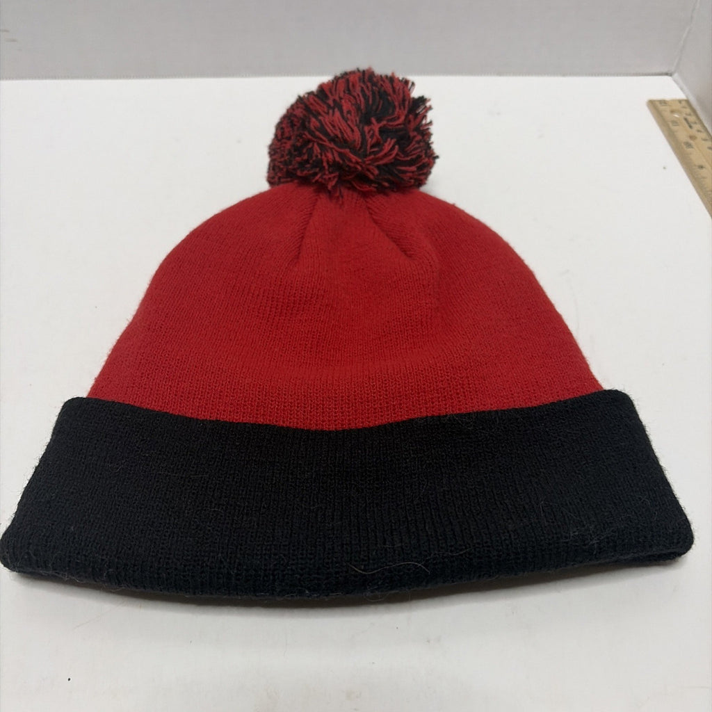 RR | Adidas NBA Chicago Bulls Black and Red Beanie