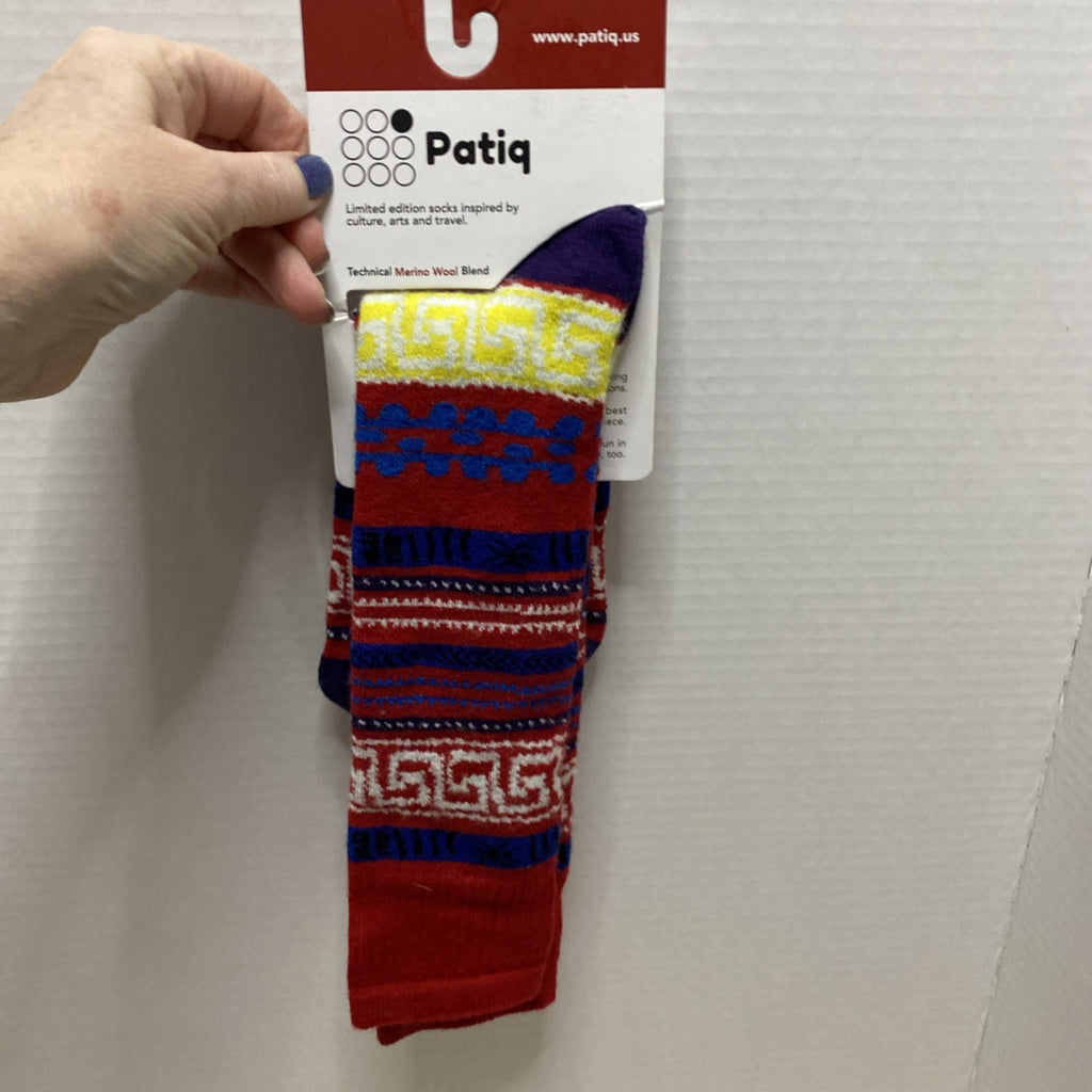 Patiq 55% WOOL Socks Unisex Multi-Color