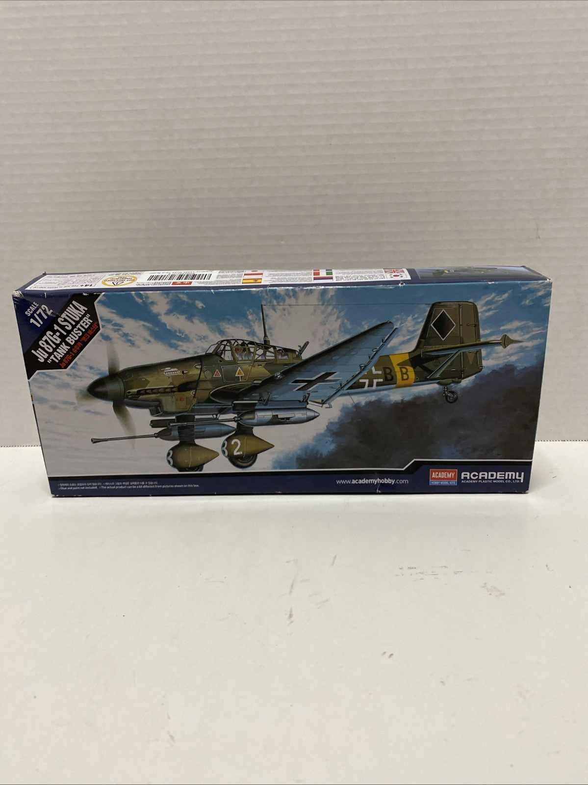 Academy Ju87G-1 Stuka “tank Buster” (1:72 Sealed Model Kit) 