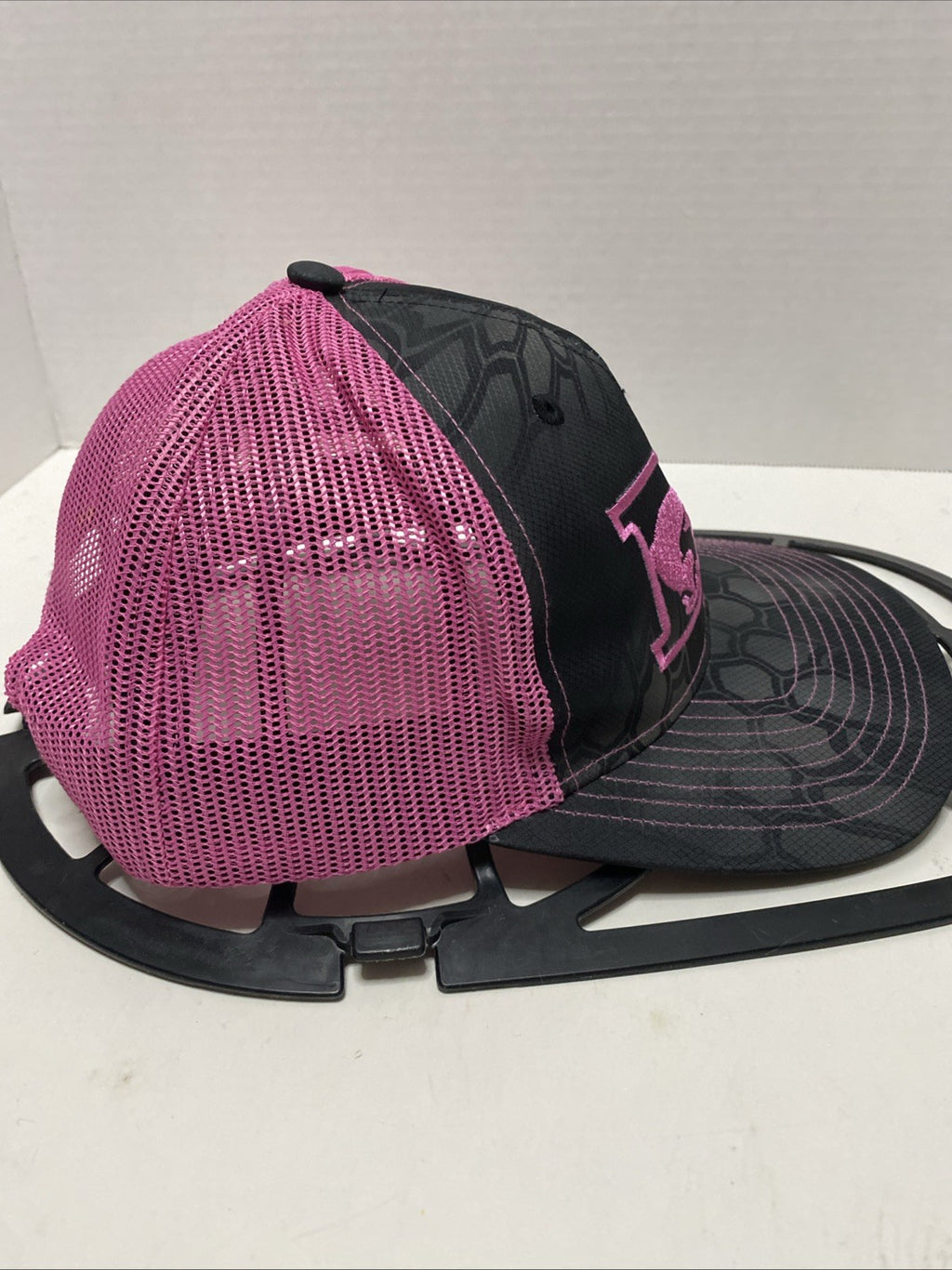 BBB Pink Embroidery Hat Cap Snapback Mesh Back Adjustable