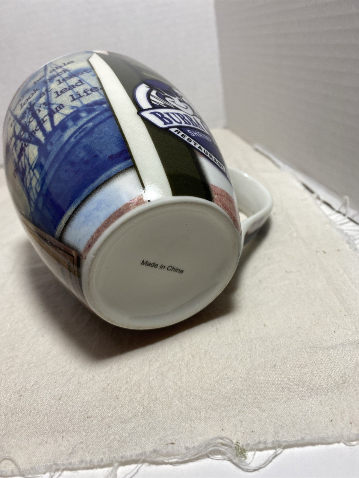 Vintage Bubba Gump Shrimp Co. Mug, Coffee Cup, Forrest Gump, Ft Lauderdale