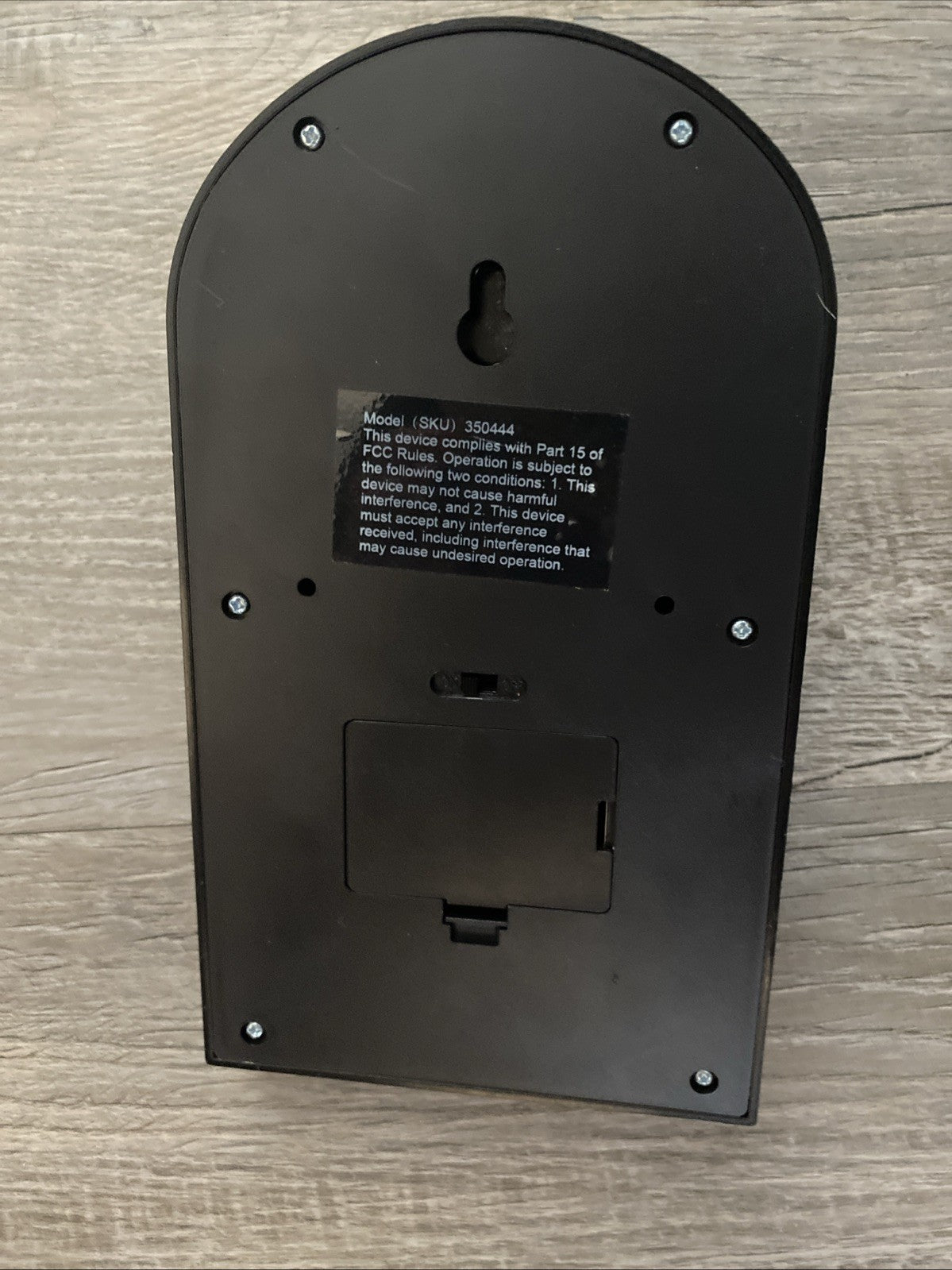Halloween Haunted Black Cat Doorbell with Light & Sound Effects 7.5 x 4.5 x 2"