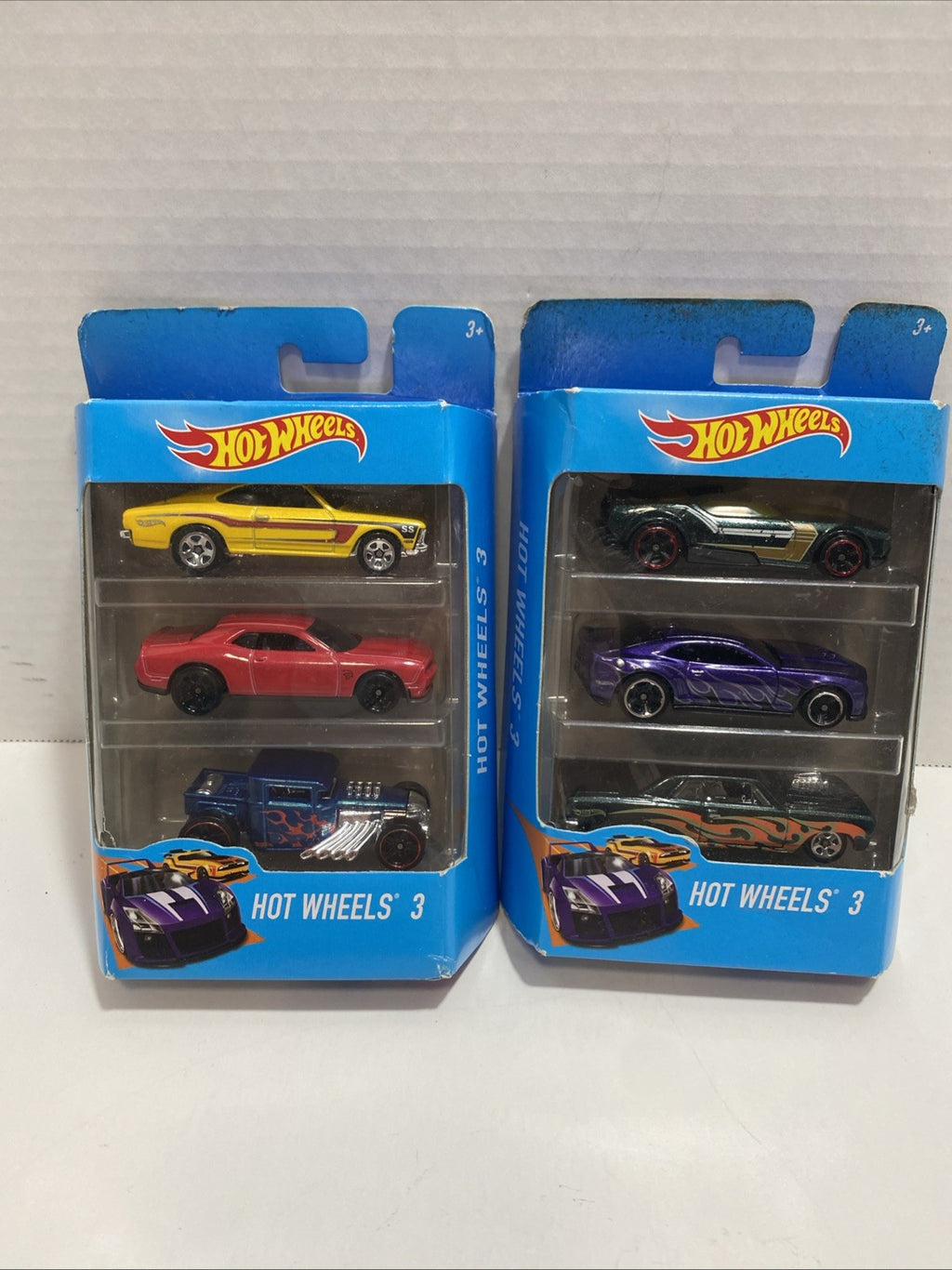 Hot Wheels 3 X 2 - 6 Cars New In Box please see pictures