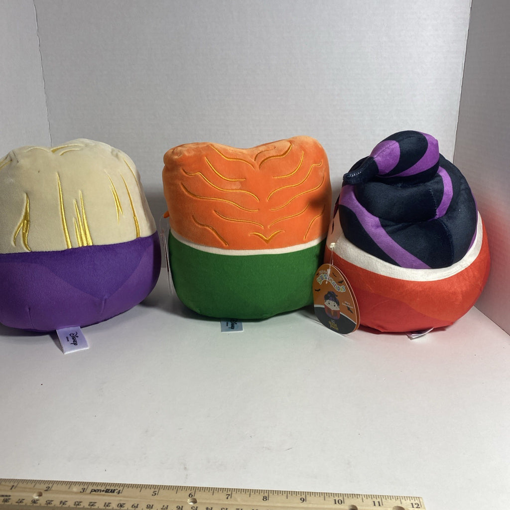 NEW Squishmallow Disney Hocus Pocus Sanderson Sisters 9 Inch Kellytoy Plush NWT