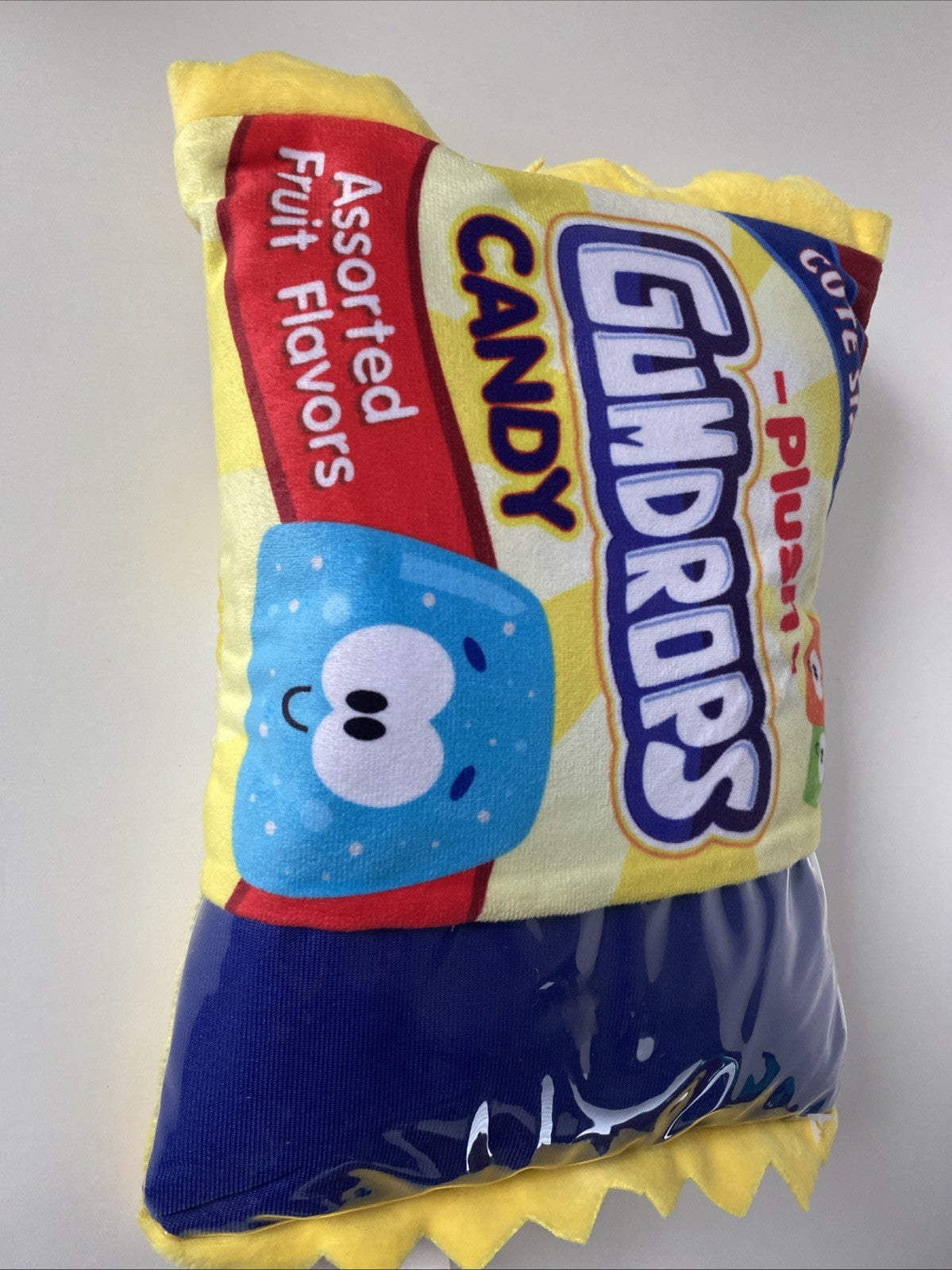 Good Stuff  Candy Bites Plush Gum Drops Zipper Pocket Without Candy