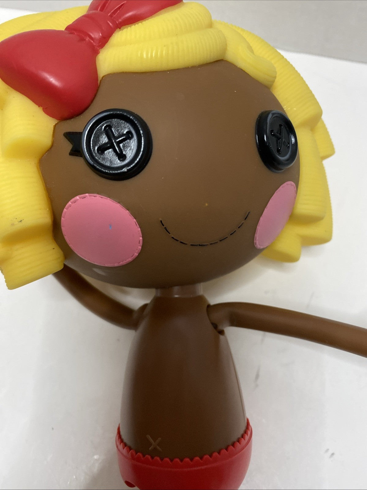 MGA Entertainment La La Loopsy 2009 Starlight 12" Doll Yellow Hair Pink Bow