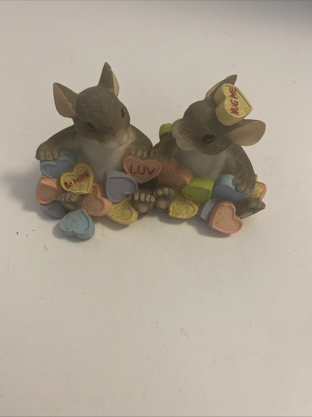 Charming Tails Fitz Floyd Mouse Figure You're My Sweet Heart