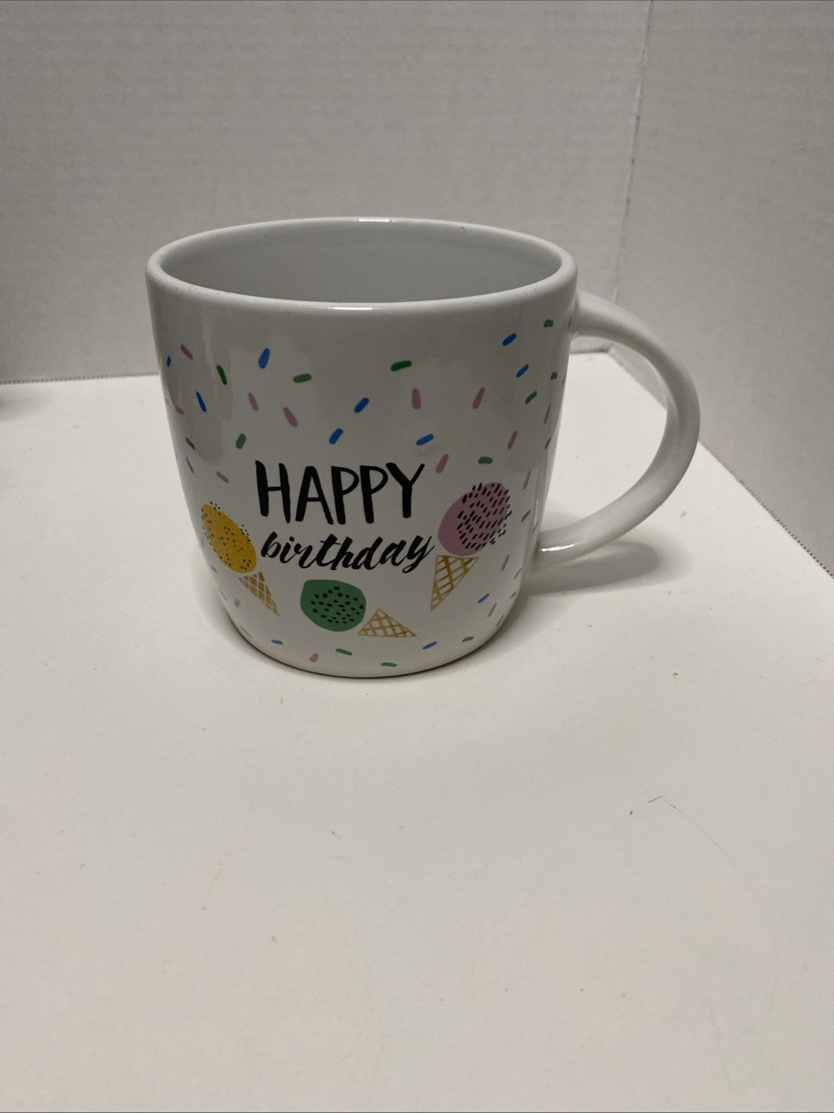 Happy birthday coffee mug 10 ounce dishwasher and microwave safe