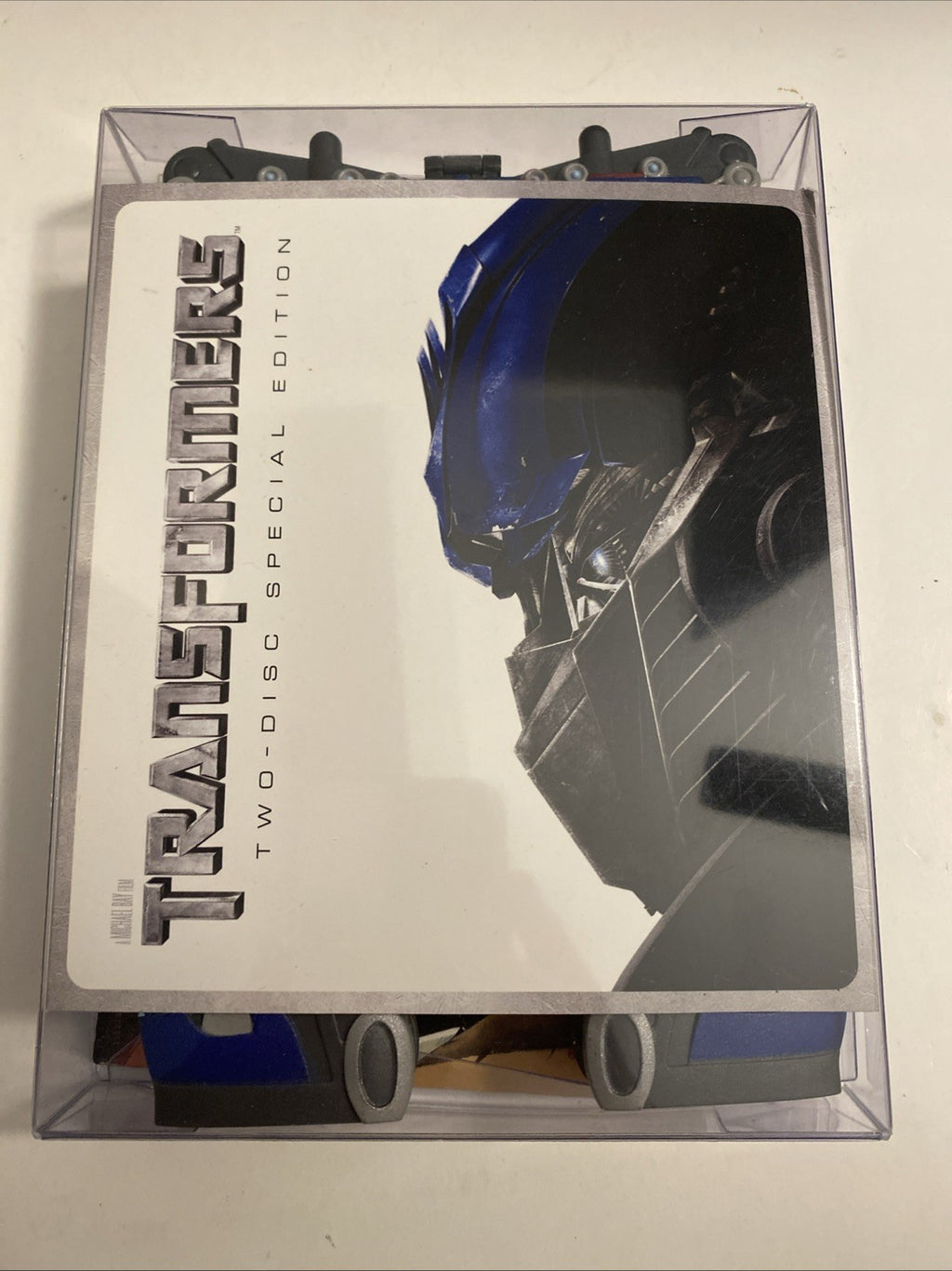 Transformers Two-Disc Special Edition Optimus Prime Transforming Case USA 2007