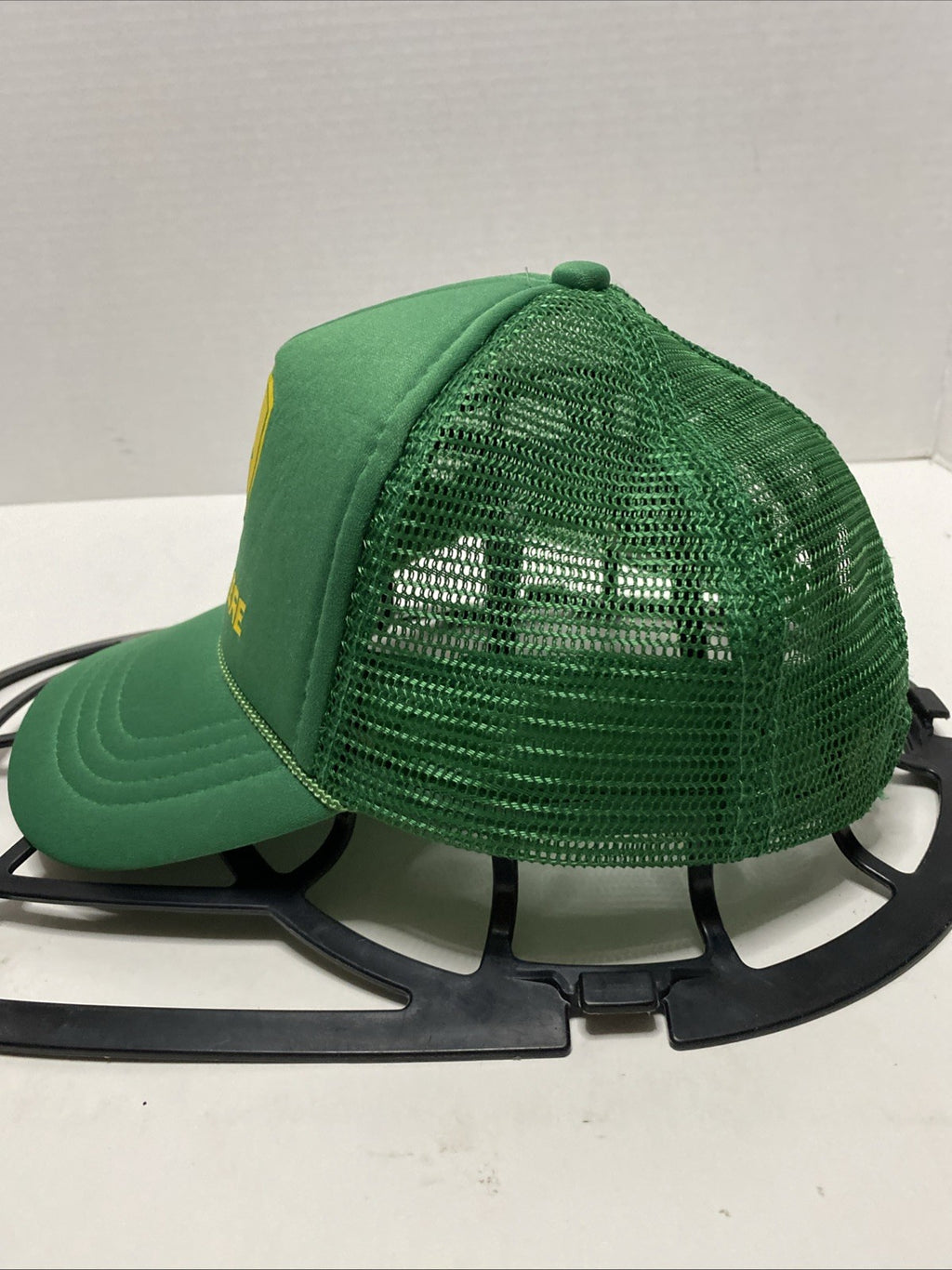 Vintage John Deere Mesh Trucker Snapback Foam  Baseball Cap Hat rope Cap