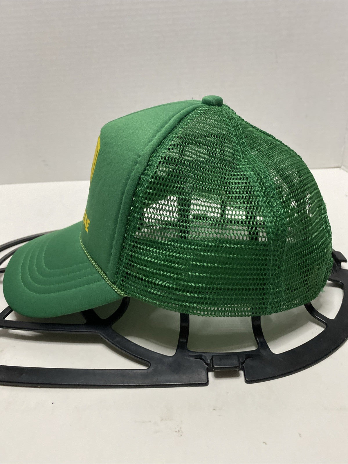 Vintage John Deere Mesh Trucker Snapback Foam  Baseball Cap Hat rope Cap