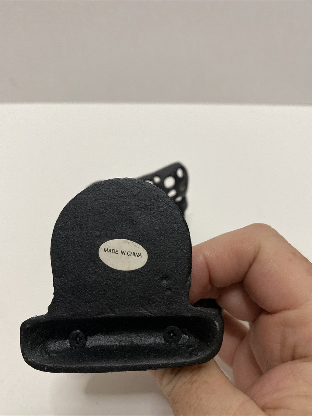 2 Vintage Cow Black Cast Iron Tea Light Candle Holder Cute Design