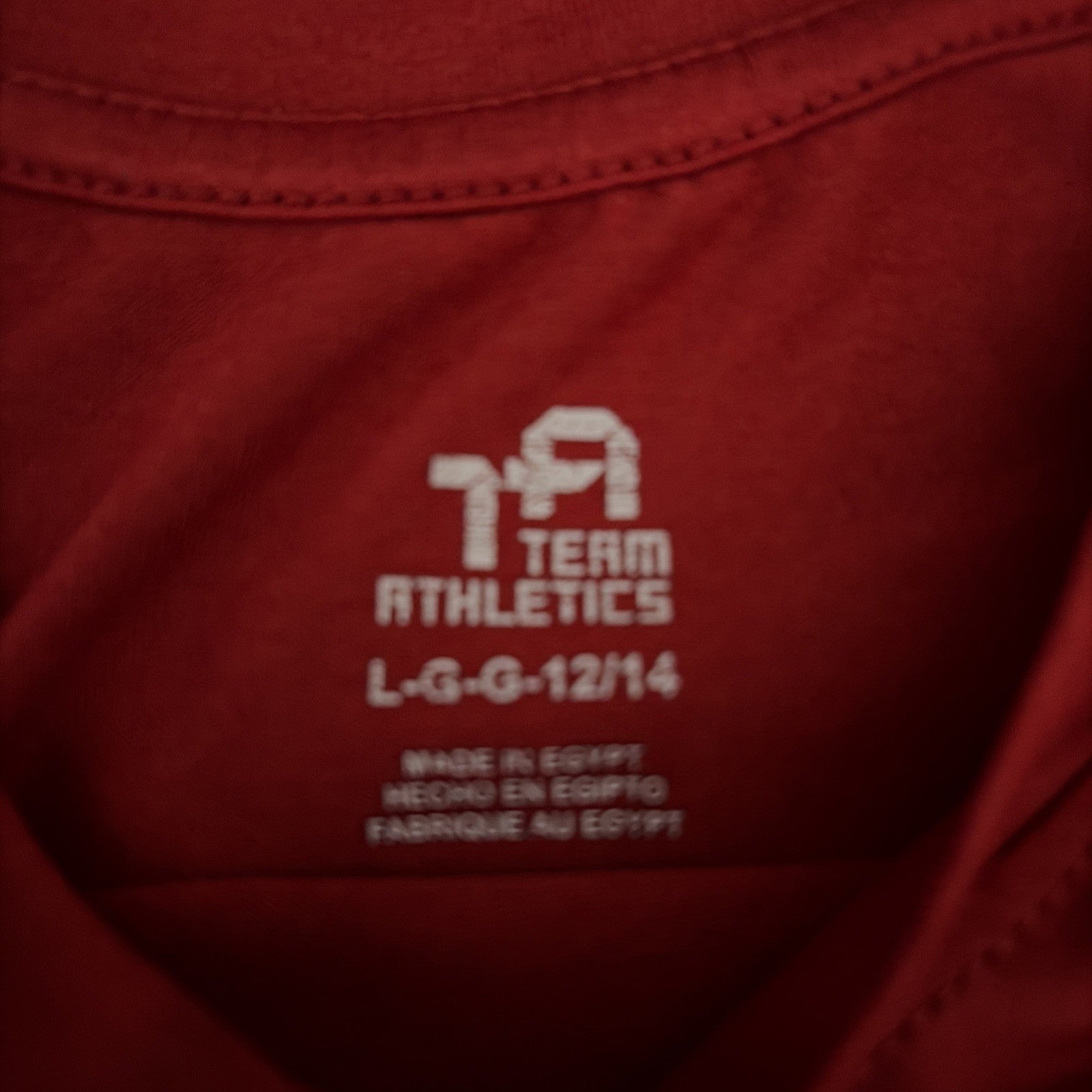 Ohio State Buckeyes Shirt Youth Large (10/12) Red Pullover Athletic Sweat Wickin