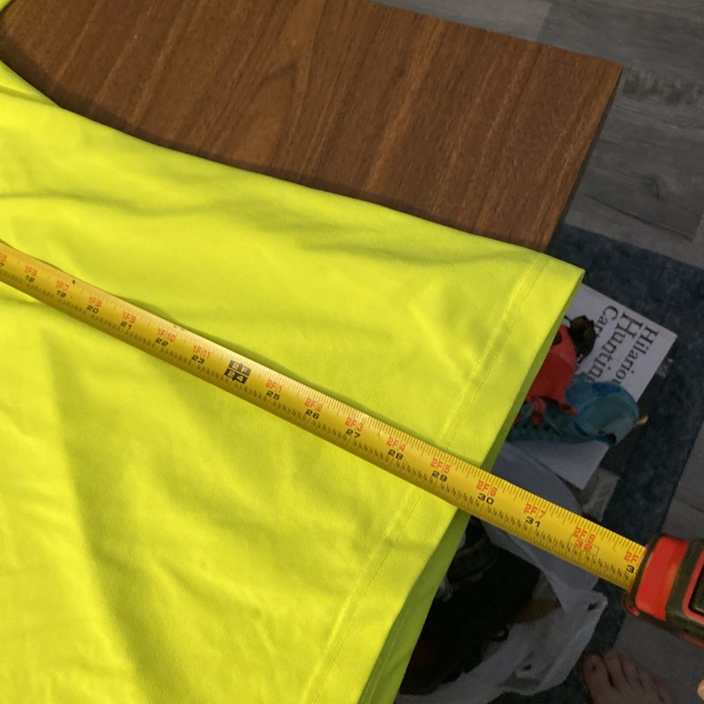 2 dickies 3XL men’s long sleeve safety shirts bright yellow