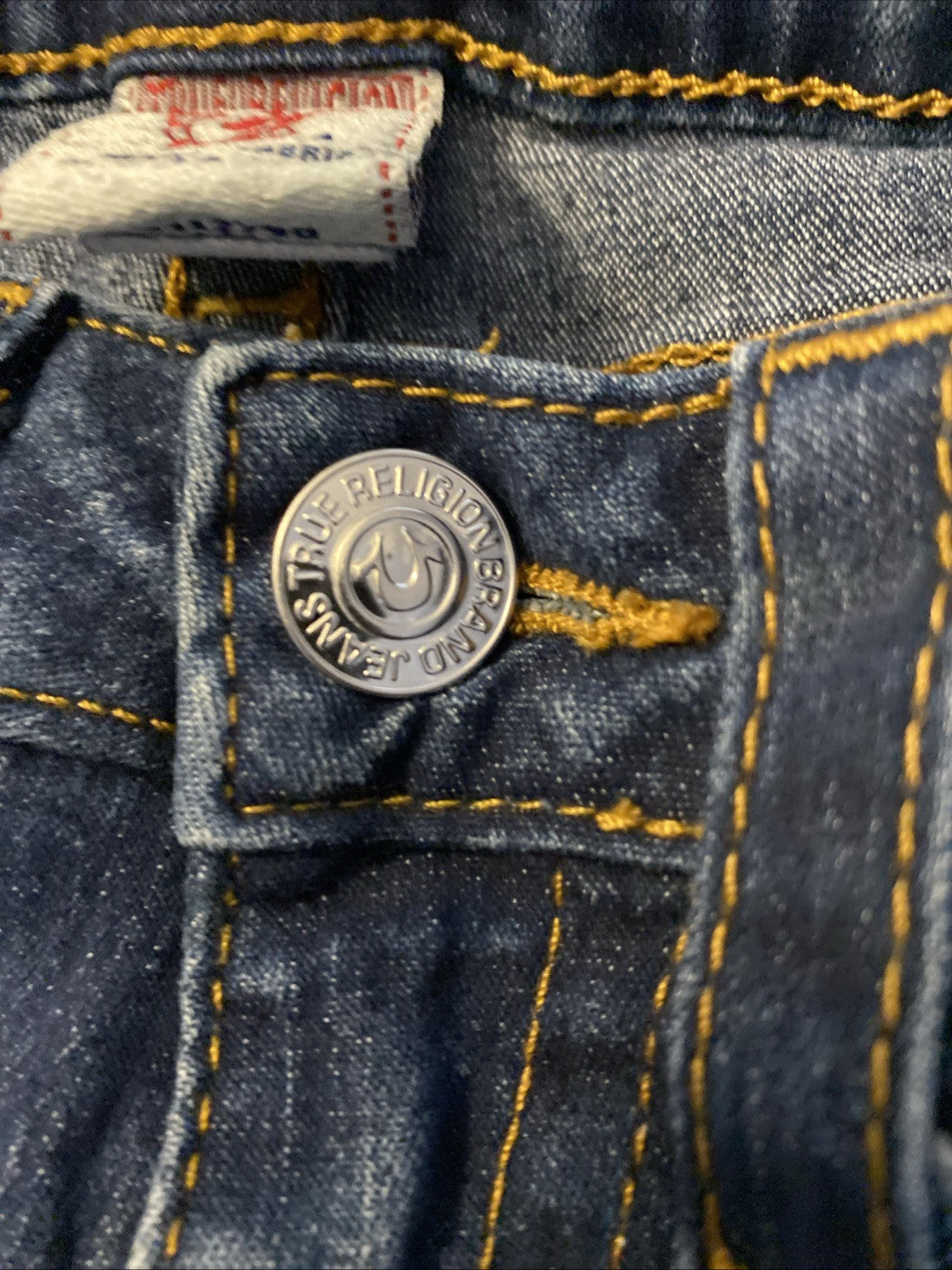 TRUE RELIGION Sz 24 (24x28) Women’s Mid Rise Skinny Ankle Jeans