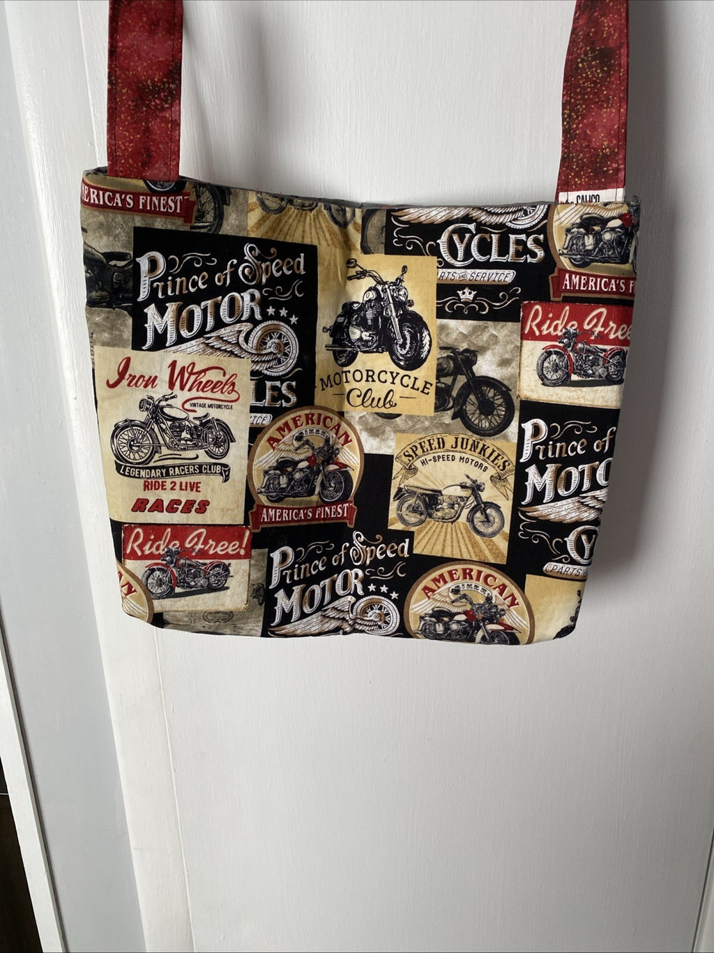Homemade motorcycle Bag