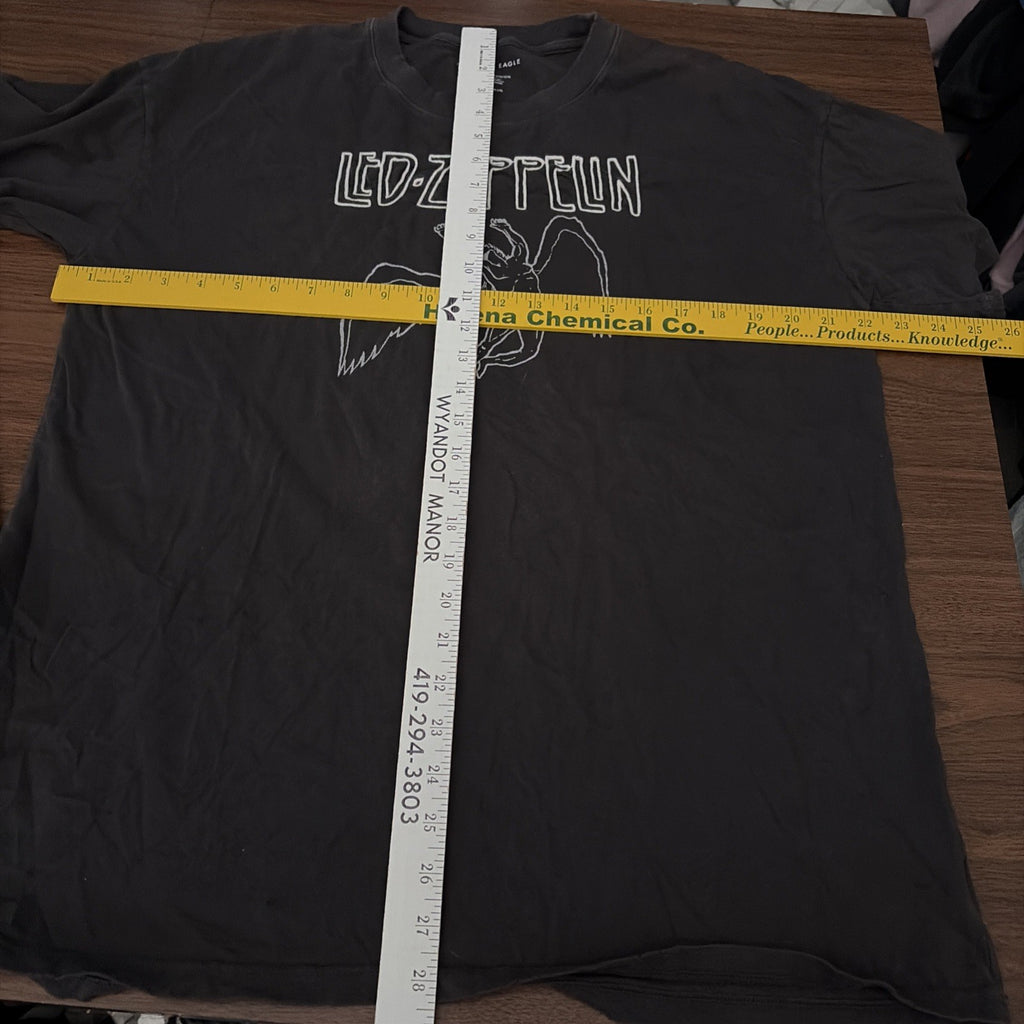 Led Zeppelin Black Men’s Rock Band T-Shirt XS See Pic For Measurements