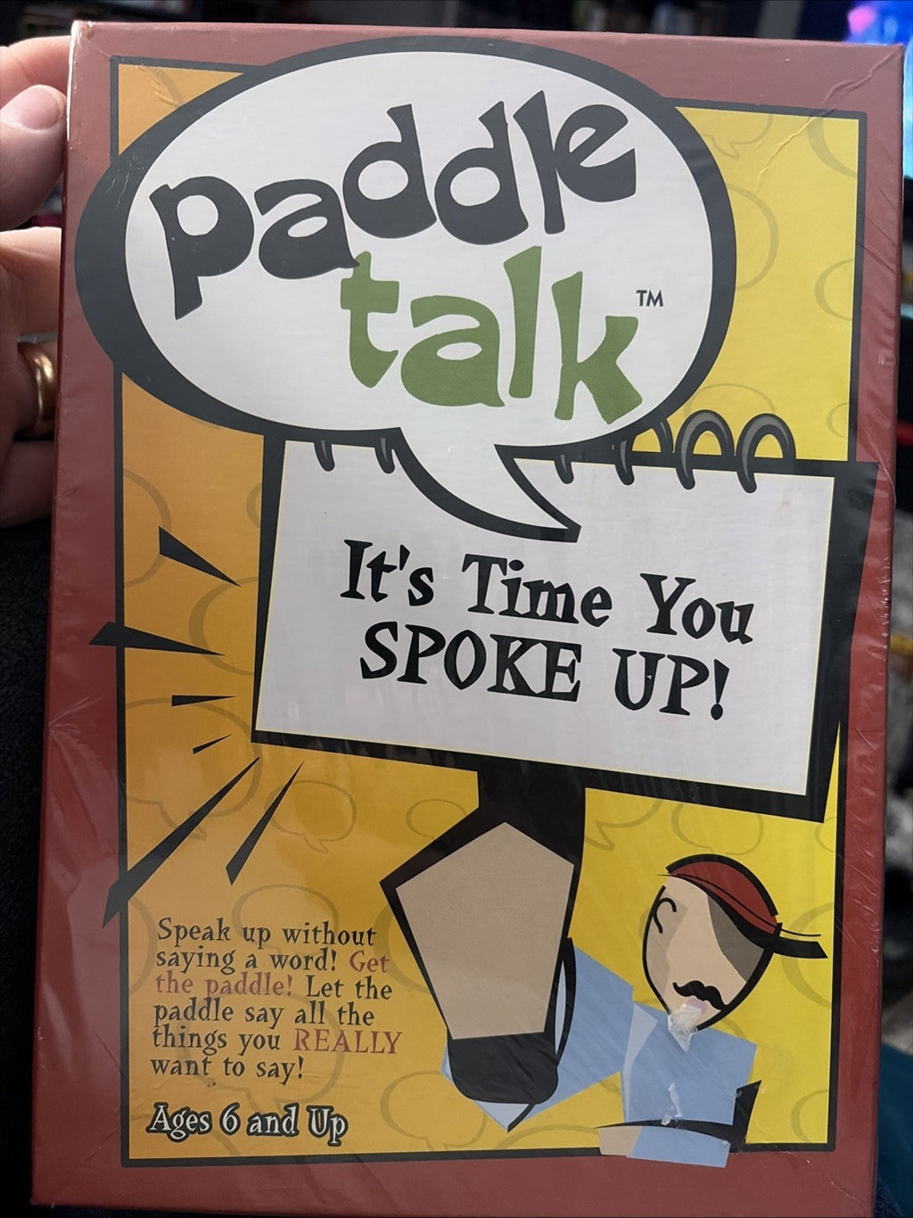 Paddle Talk Game New Family Fun