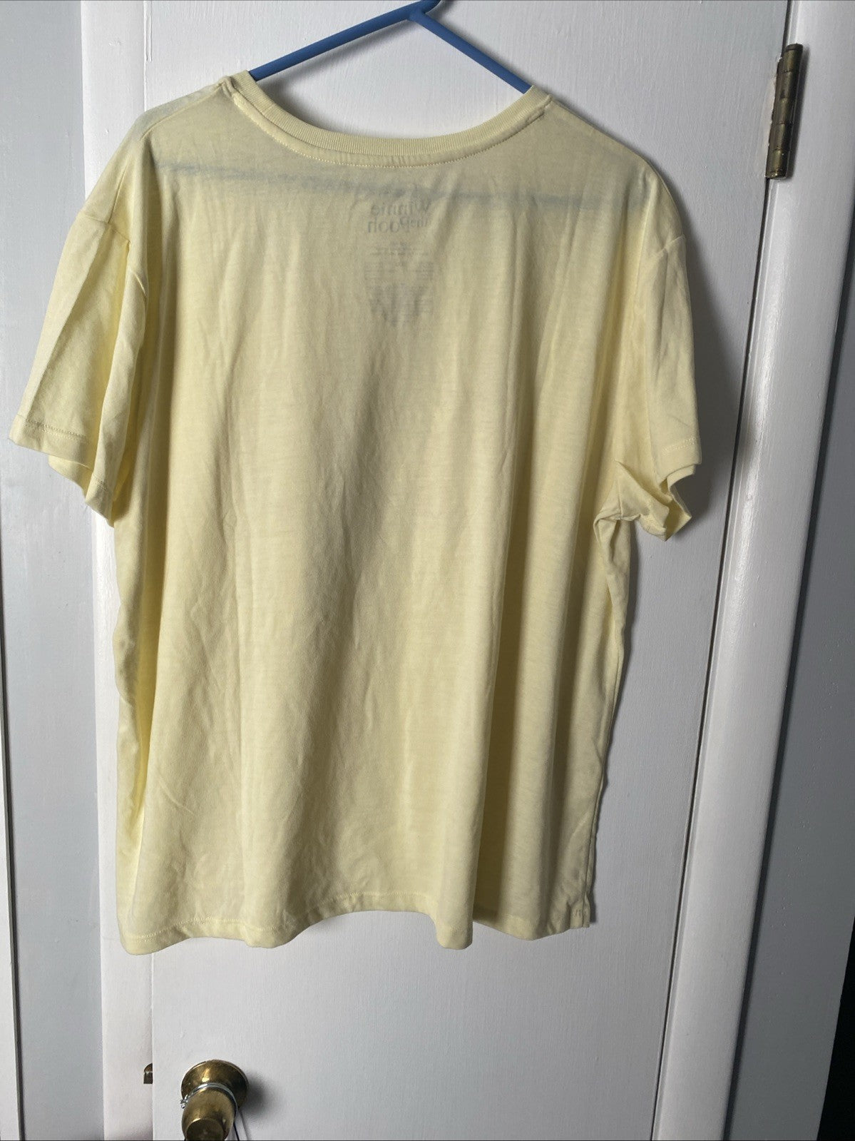 Disney Winnie The Pooh Women's Soft Short Sleeve Graphic T-Shirt - Yellow - XXL