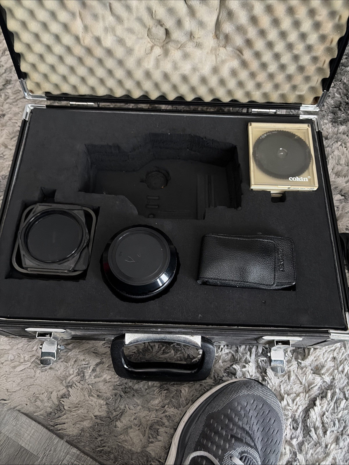 Lot Mamiya RB67 Pro S 90mm f/3.8 Sekor C Lens Film Camera Case And Equipment