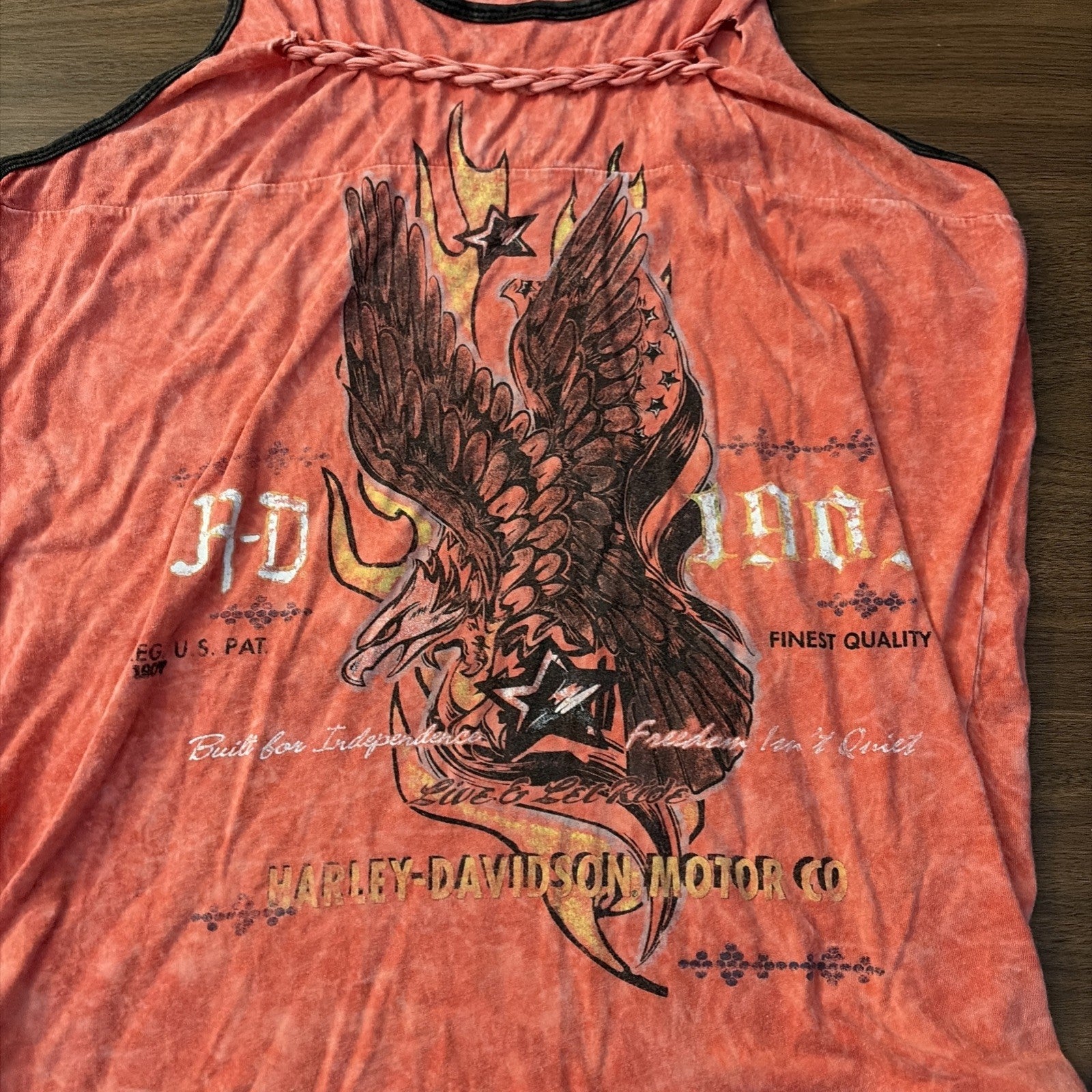 Harley Davidson Shirt Women’s Extra Large Cotton Blend Bikercore