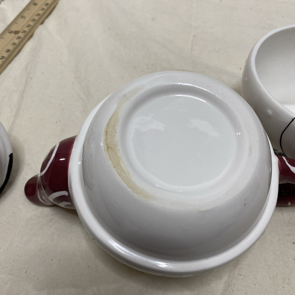 Bella Casa By Ganz Snowman Tea For One Teapot & Cup Stacked 3 Piece Set
