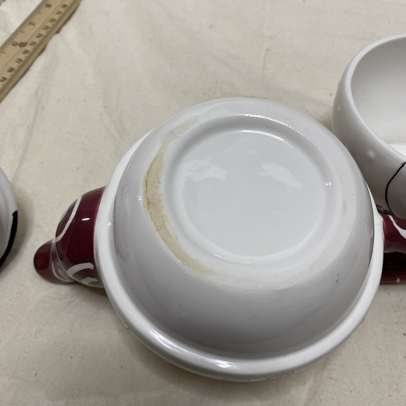 Bella Casa By Ganz Snowman Tea For One Teapot & Cup Stacked 3 Piece Set