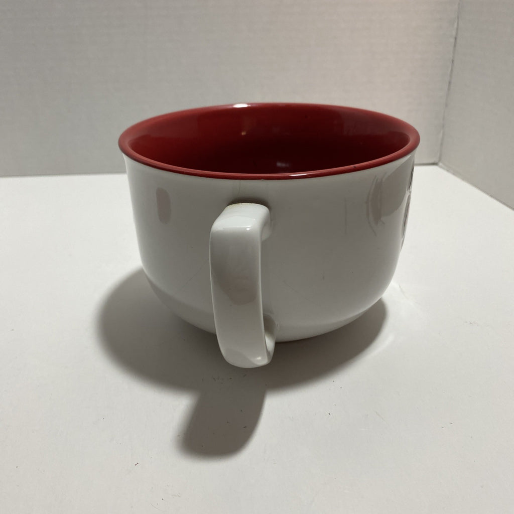 R.F.S.J. Inc. Badger Bowl with Handle NCAA Wisconsin Badgers collegiate