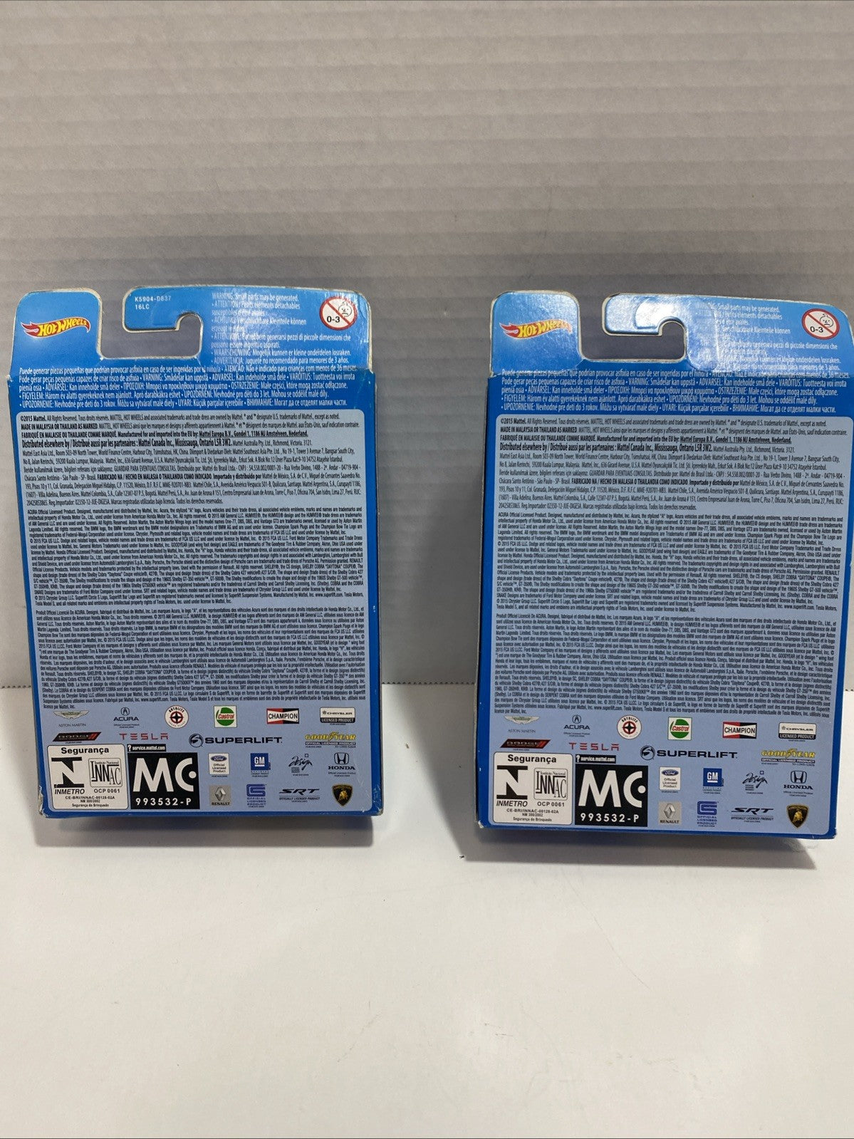 Hot Wheels 3 X 2 - 6 Cars New In Box please see pictures
