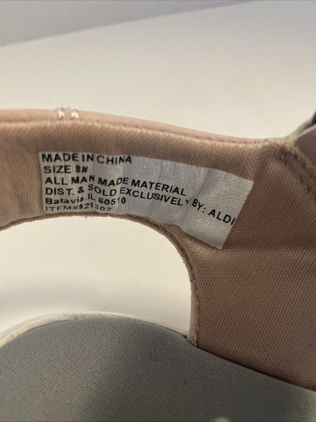 Serra Women Cute Sandals Strap Light weight Comfort Light Grey Size 8 ($)