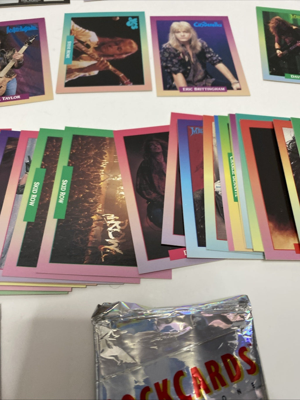 Lot of rock cards series one assorted cards please see pictures 42 Cards