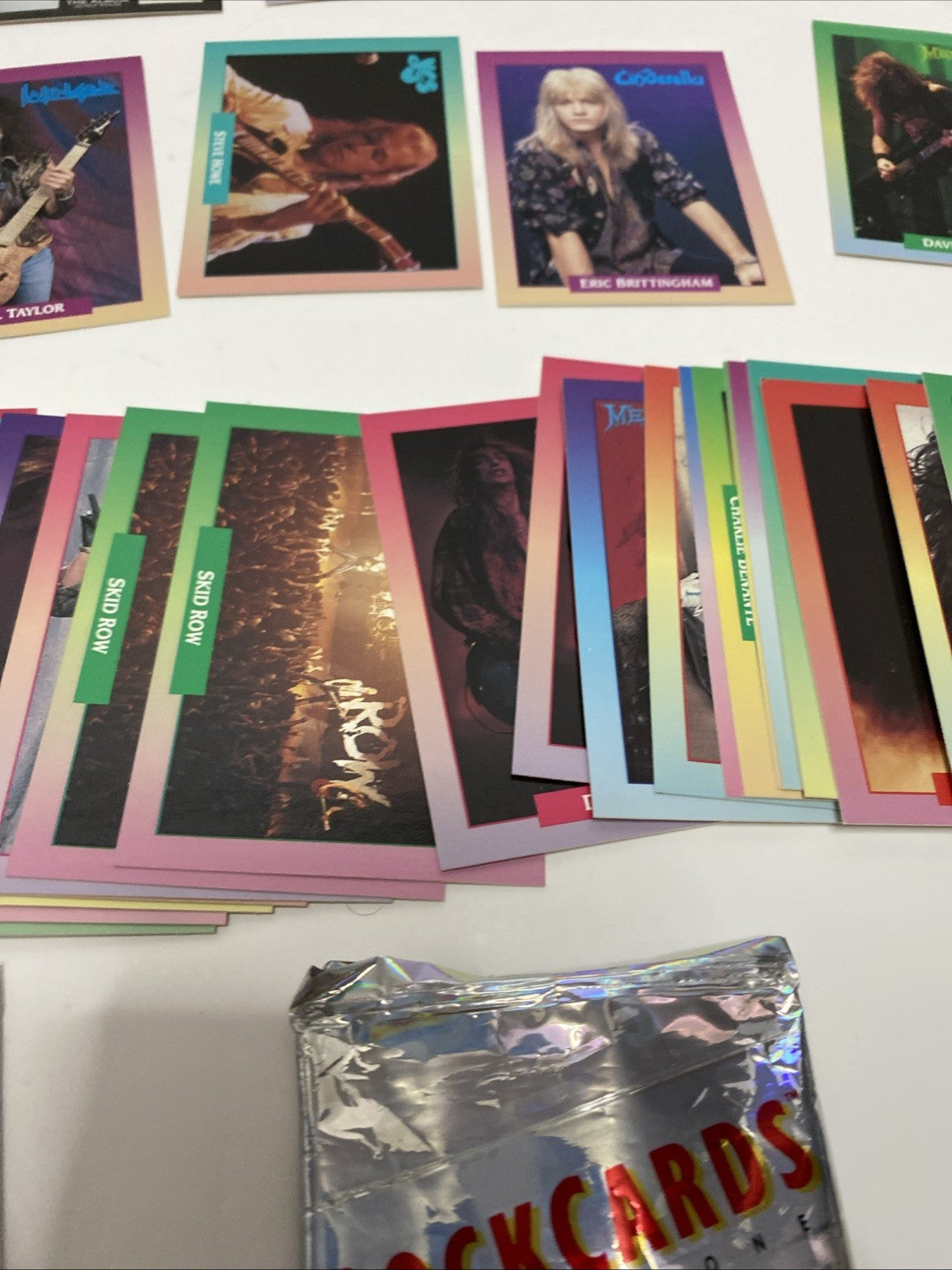 Lot of rock cards series one assorted cards please see pictures 42 Cards