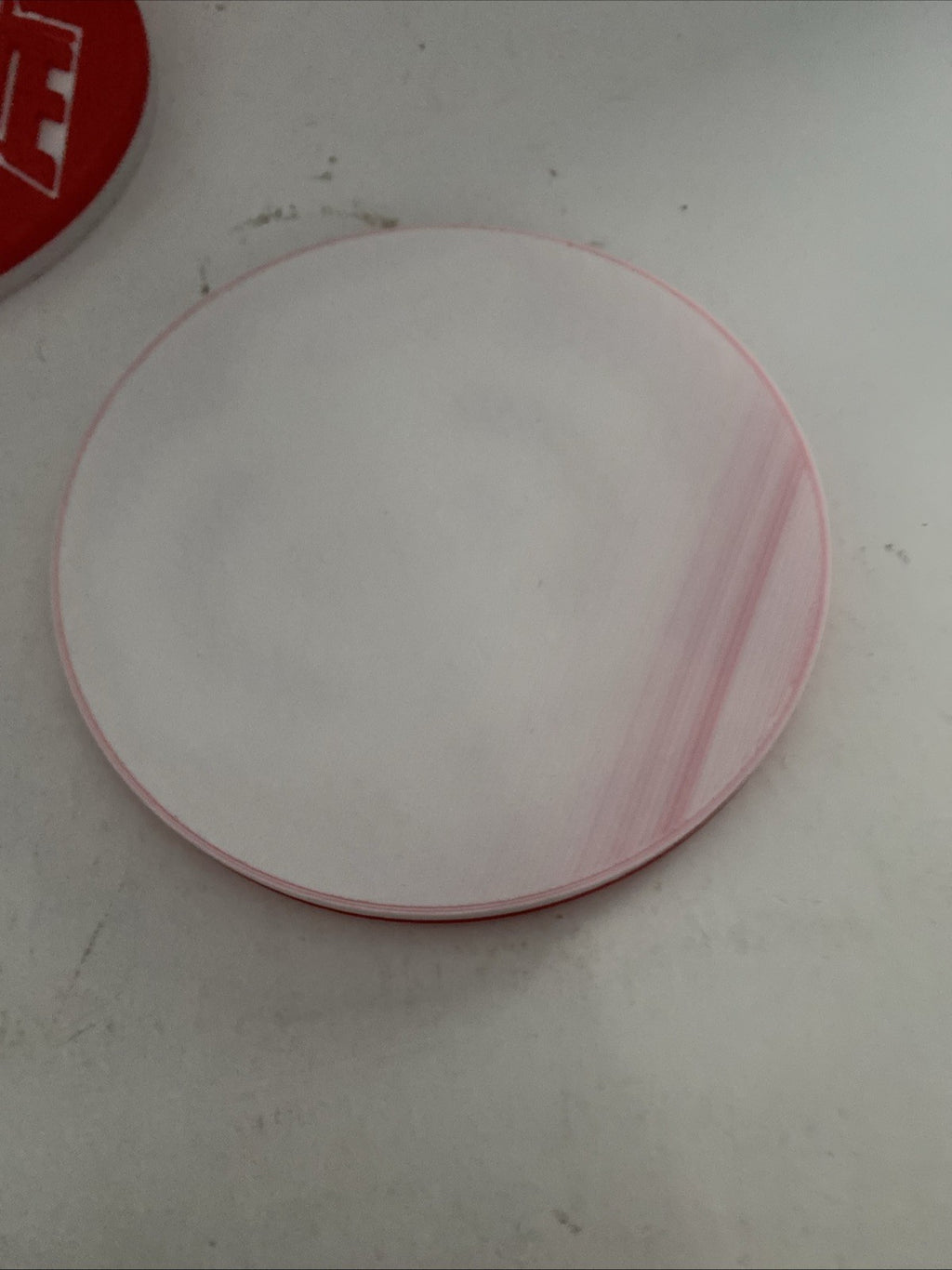 Custom 3-D printed Ohio State university coaster set five coasters and holder