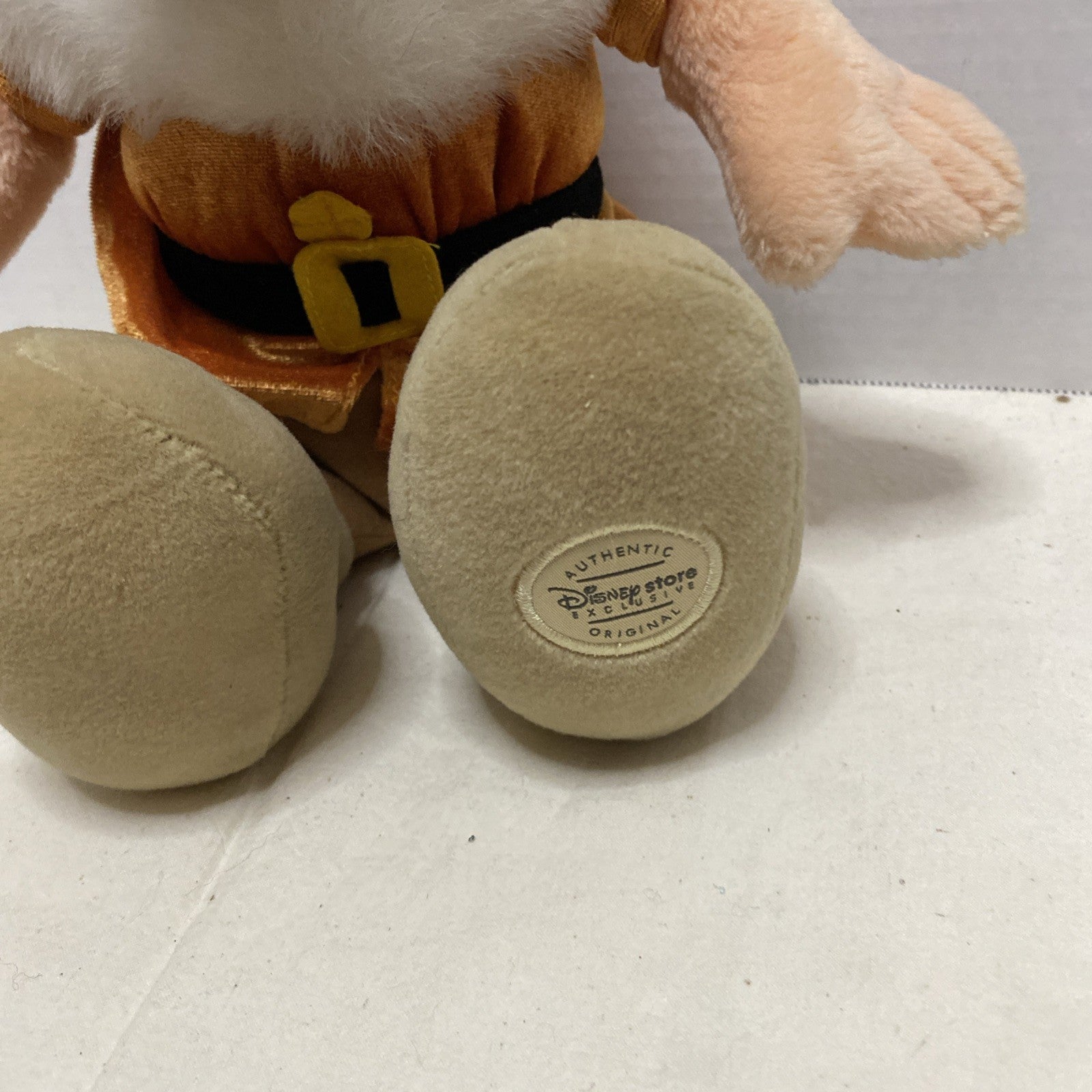 DISNEY Snow White SEVEN DWARFS "DOC" Original Stuff Plush Storybook Character