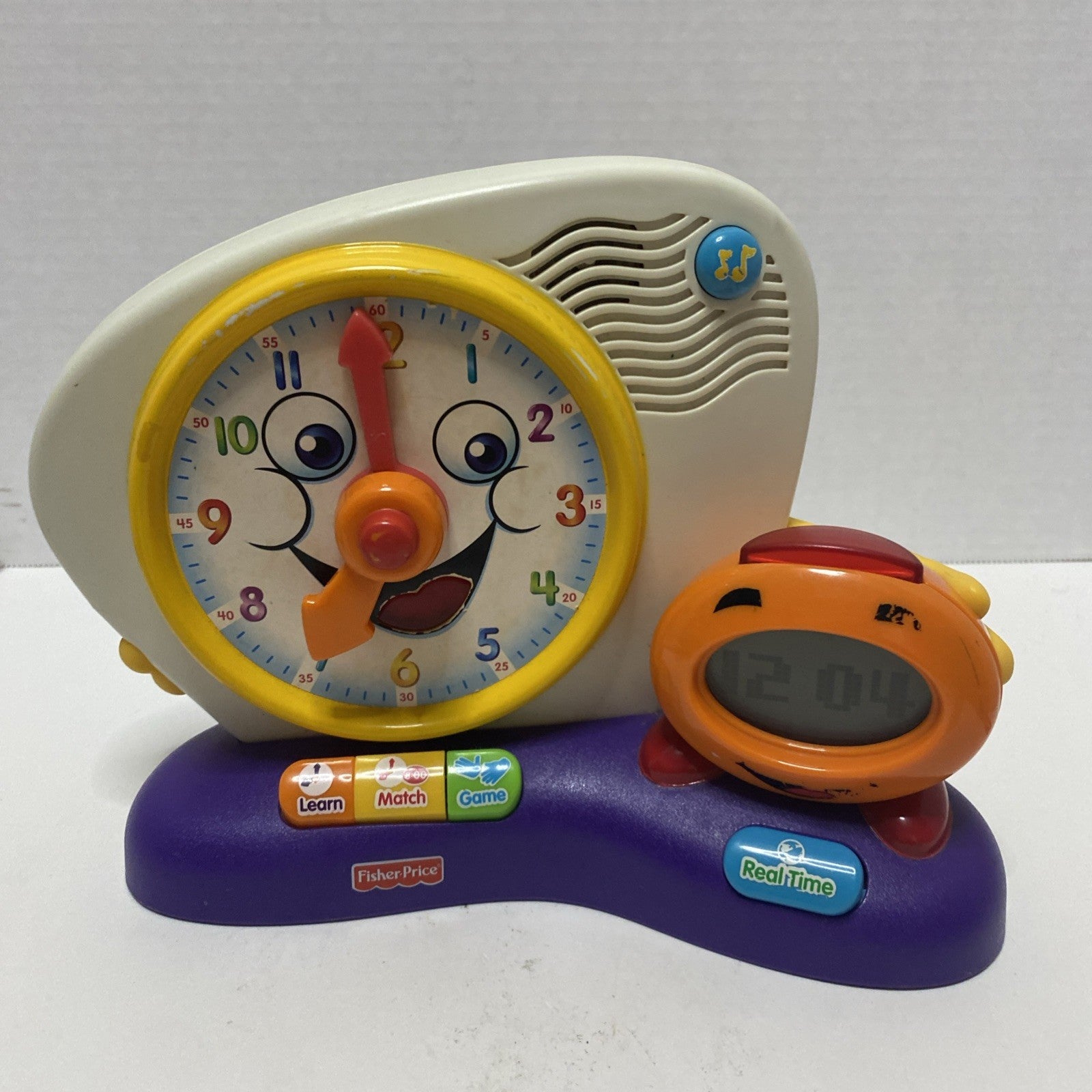 Fisher Price Fun 2 Learn TEACHING CLOCK