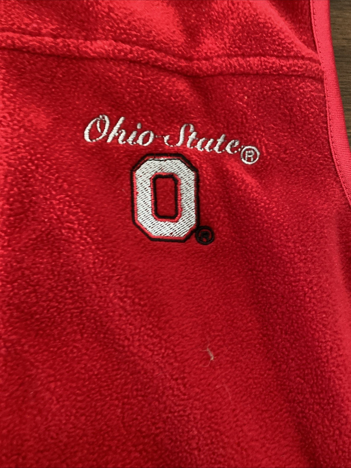 Ohio State Colosseum Athletics  Embroidered Women's Small Red Full Zip