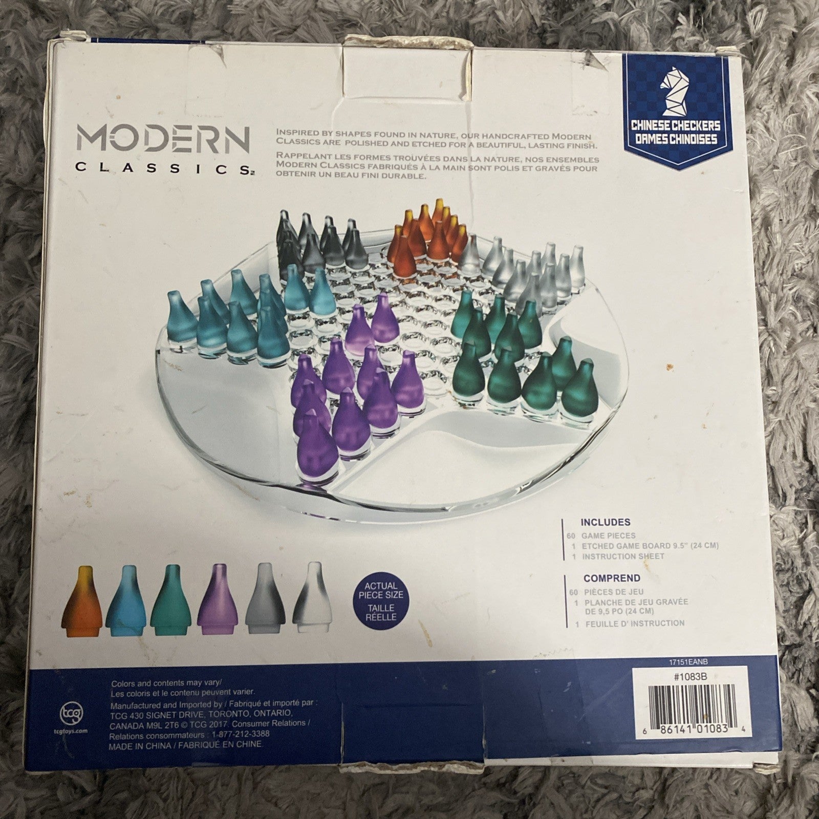 Modern Classics Game Board & Pieces Chinese Checkers