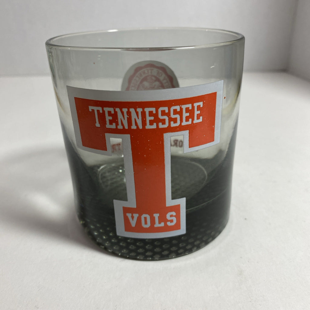 University Of Tennessee  Vintage Rocks Glass Cocktail Short Glass 3.5”