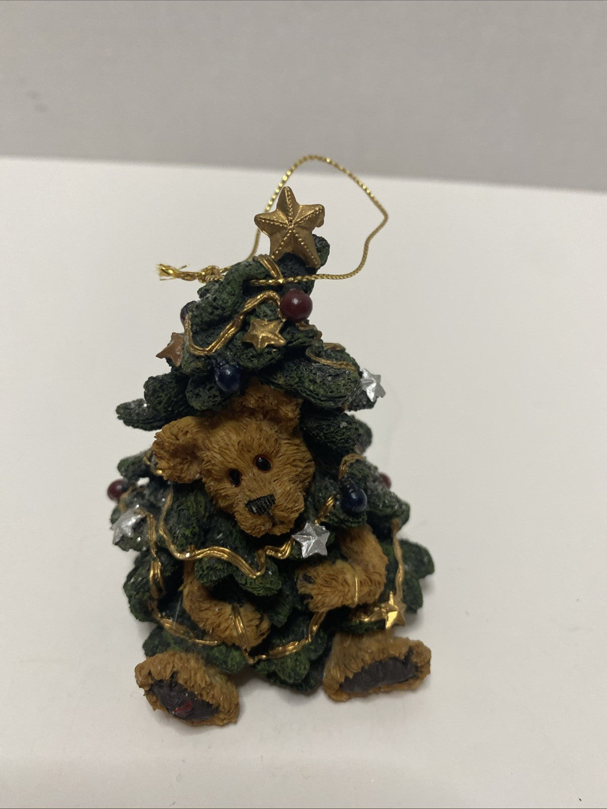 Boyds Bears Figurine Ornament Frasier Christmas Tree Holiday