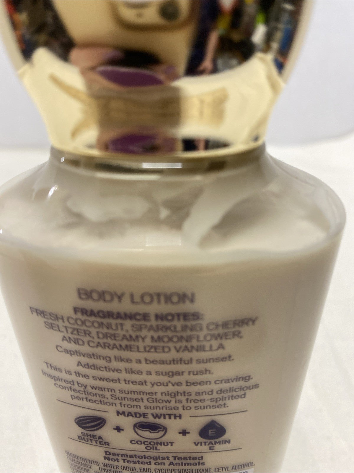 Bath & Body Works Sunset Glow Body Lotion 8 fl oz Moisturizing