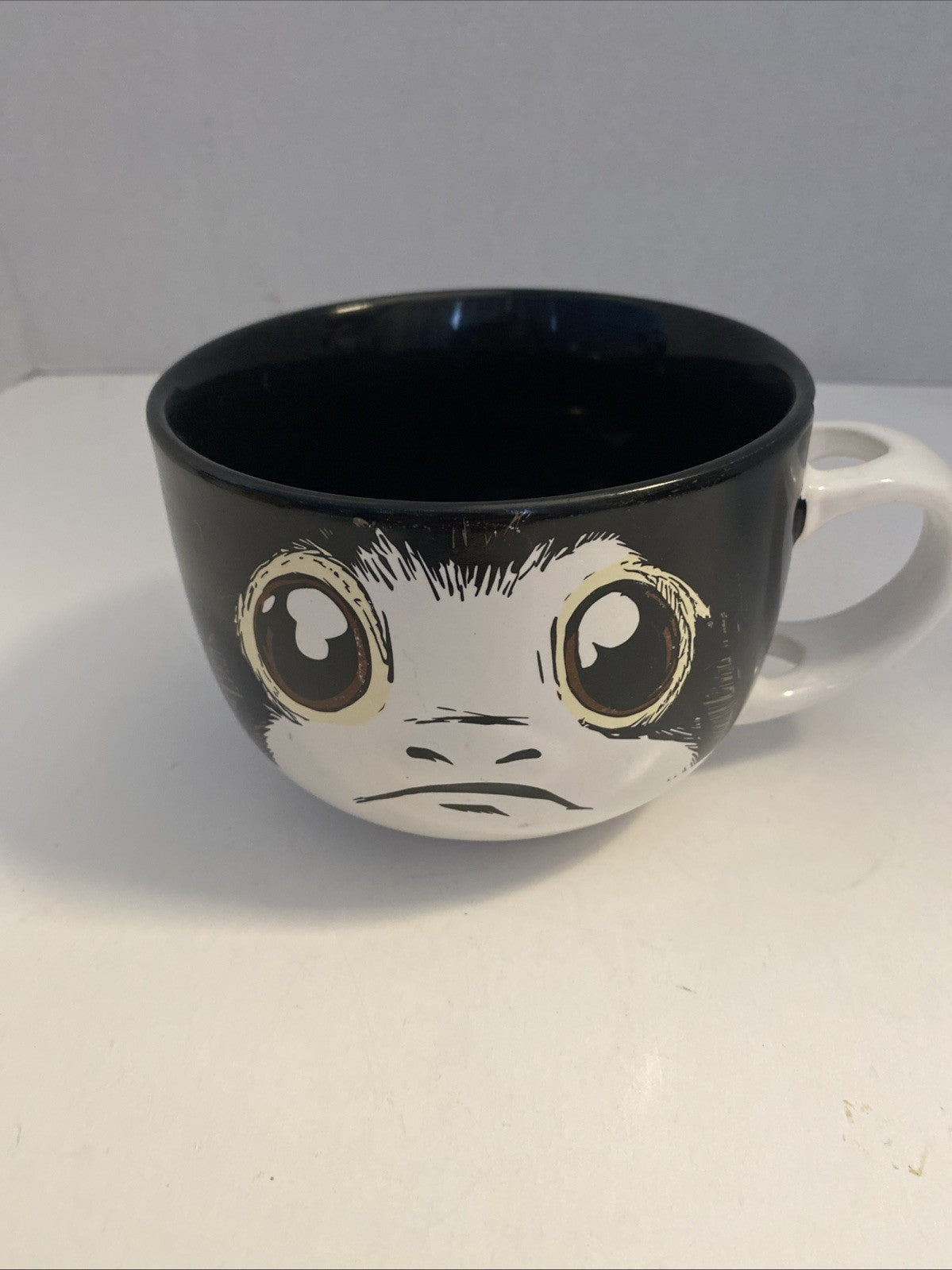 Star Wars The Last Jedi  Porg Ramen Cup Mug Bowl Noodles W/out Spoon