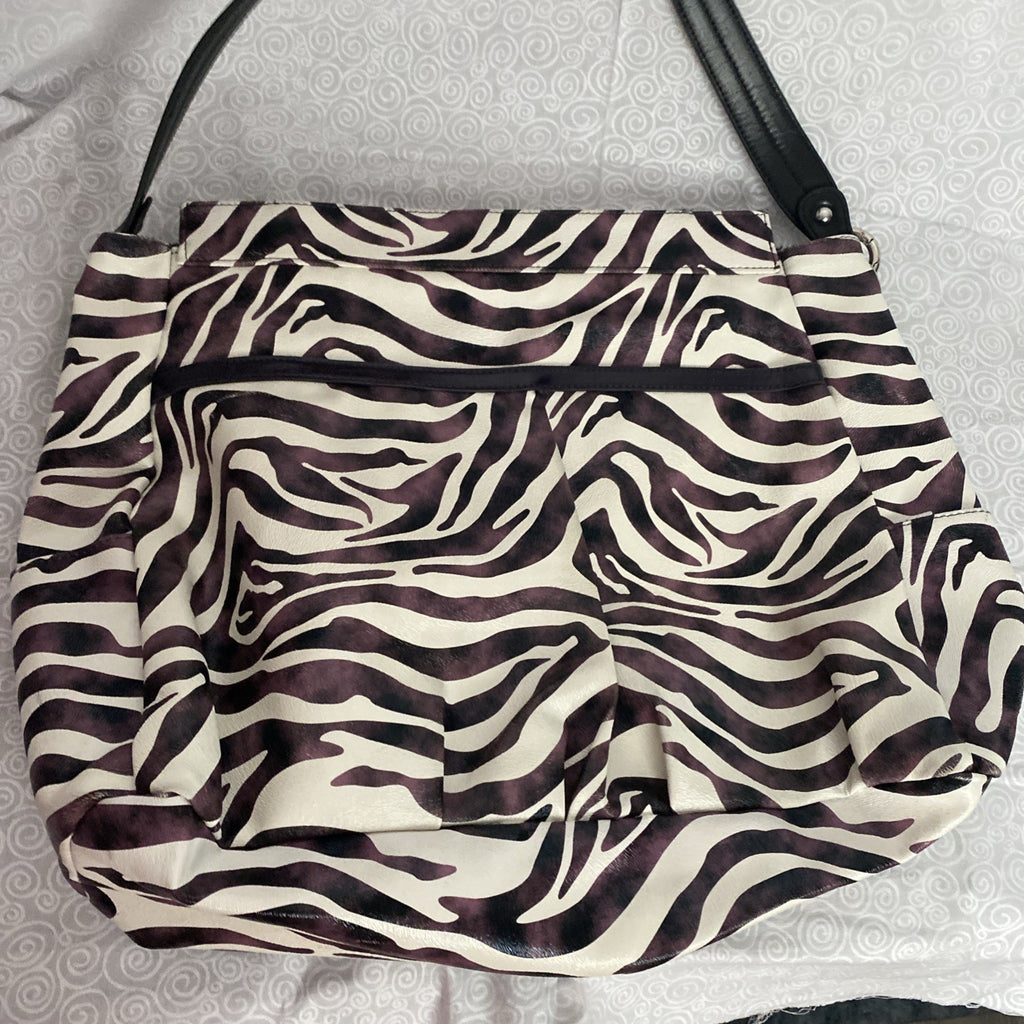 Miche Prima Shell Jocelynne zebra look purse cover magnetic NEW in bag sealed